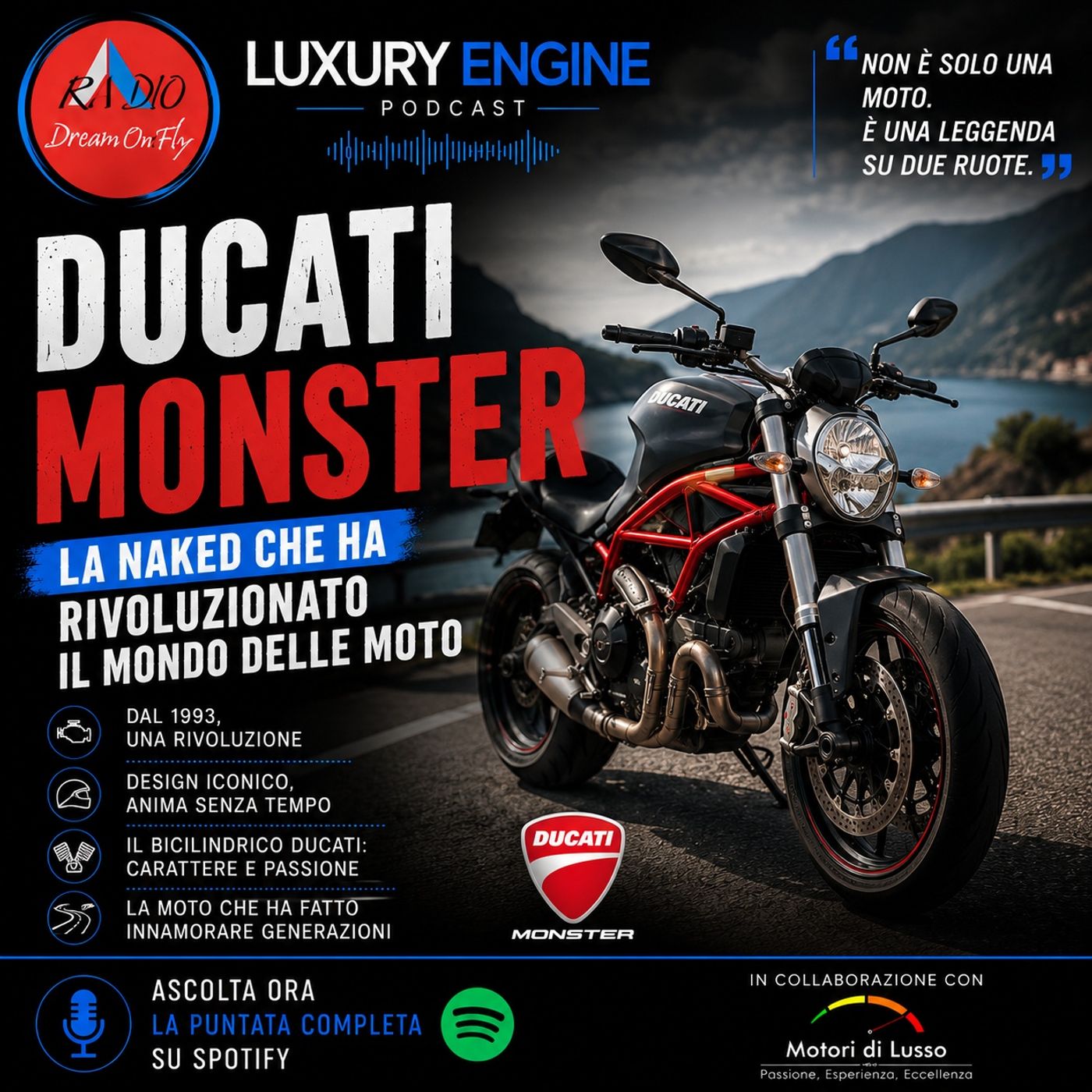 Ducati Monster – La Naked che ha Rivoluzionato il Mondo delle Moto