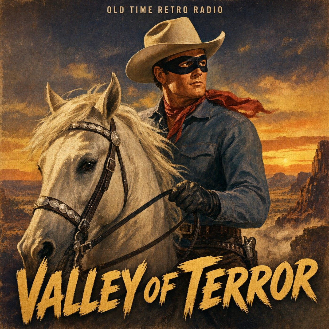 The Lone Ranger - "Valley of Terror" (Old Time Radio, 1956) episode artwork