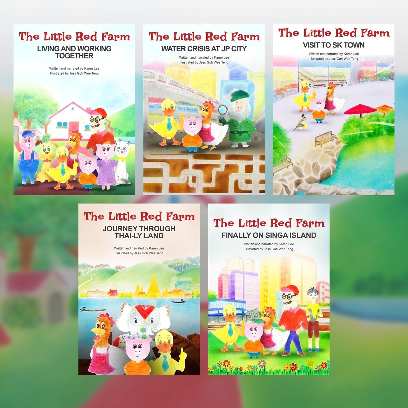 The Little Red Farm Series podcast artwork