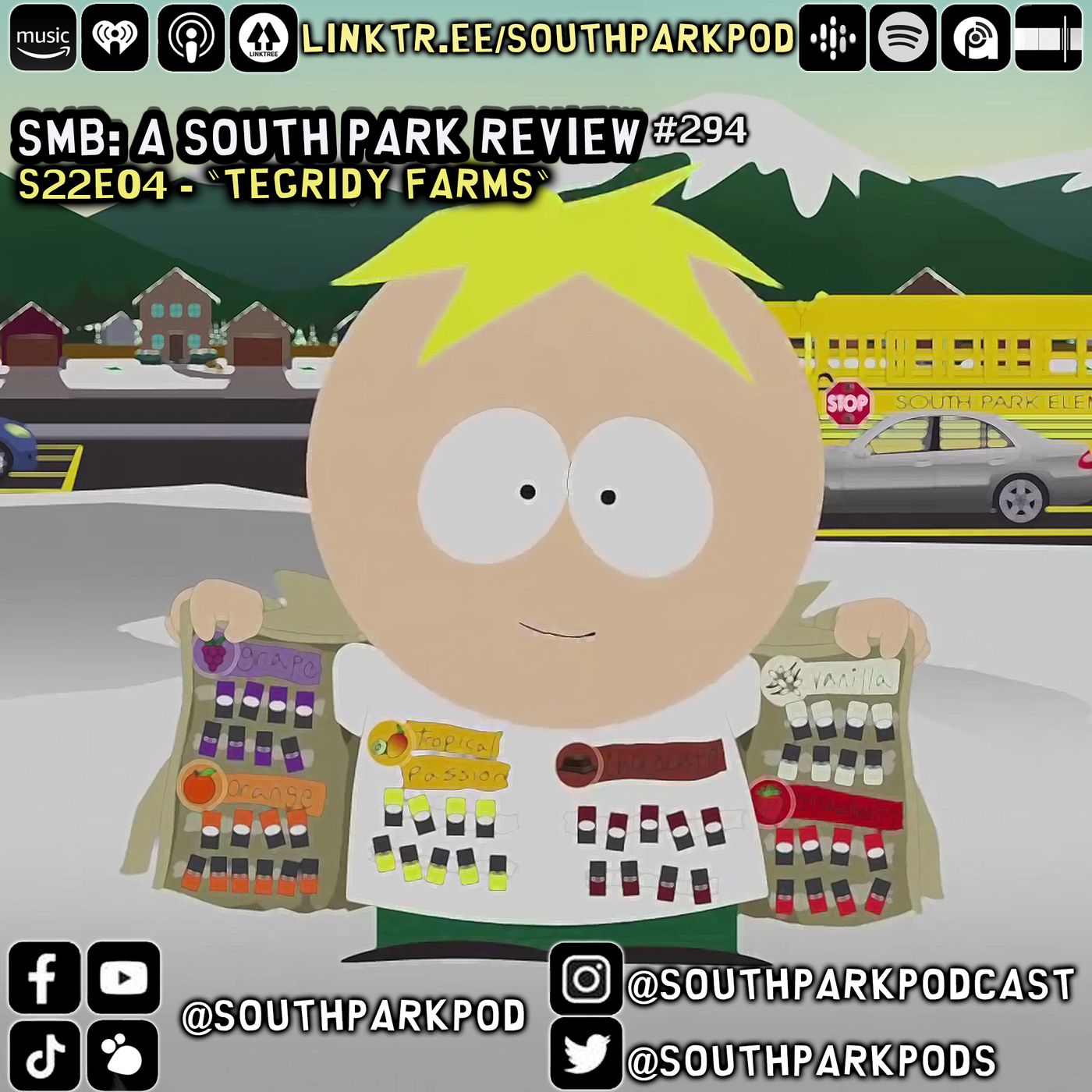 SMB #294 - S22E4 Tegridy Farms - "We Got Tegridy To Keep Us Warm"