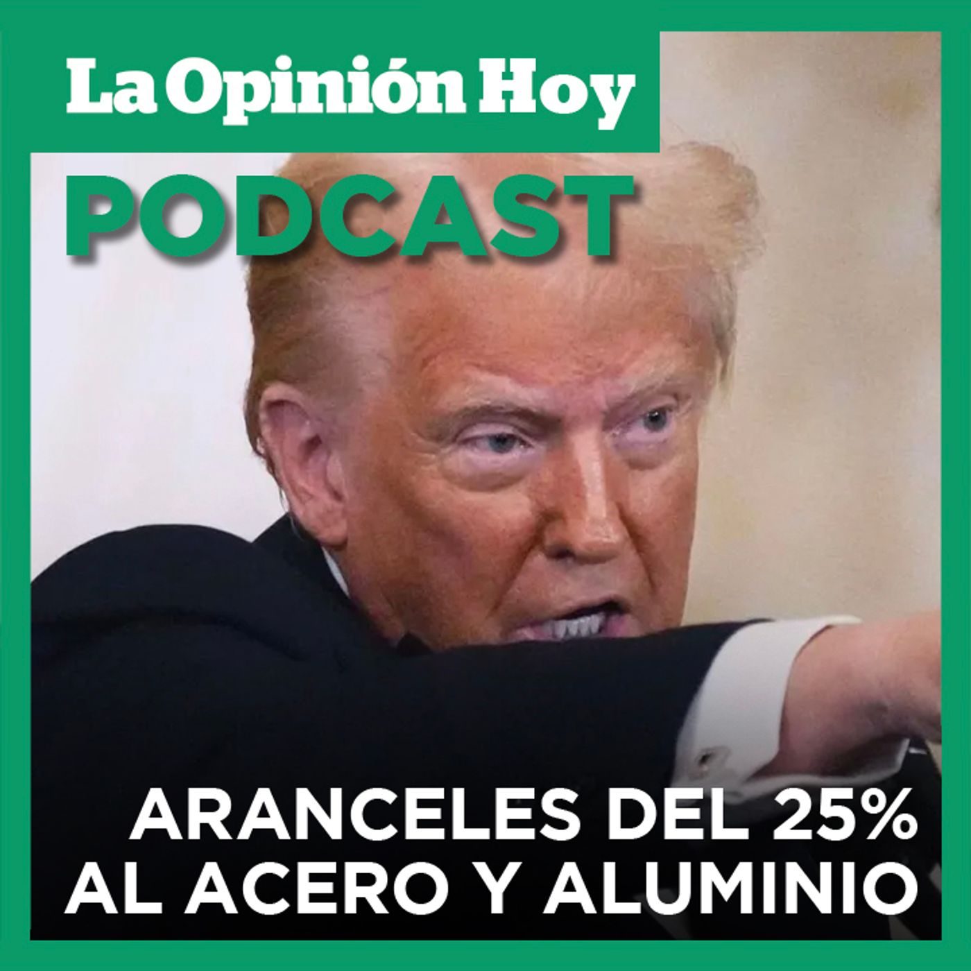 Trump confirma aranceles para acero y aluminio.
