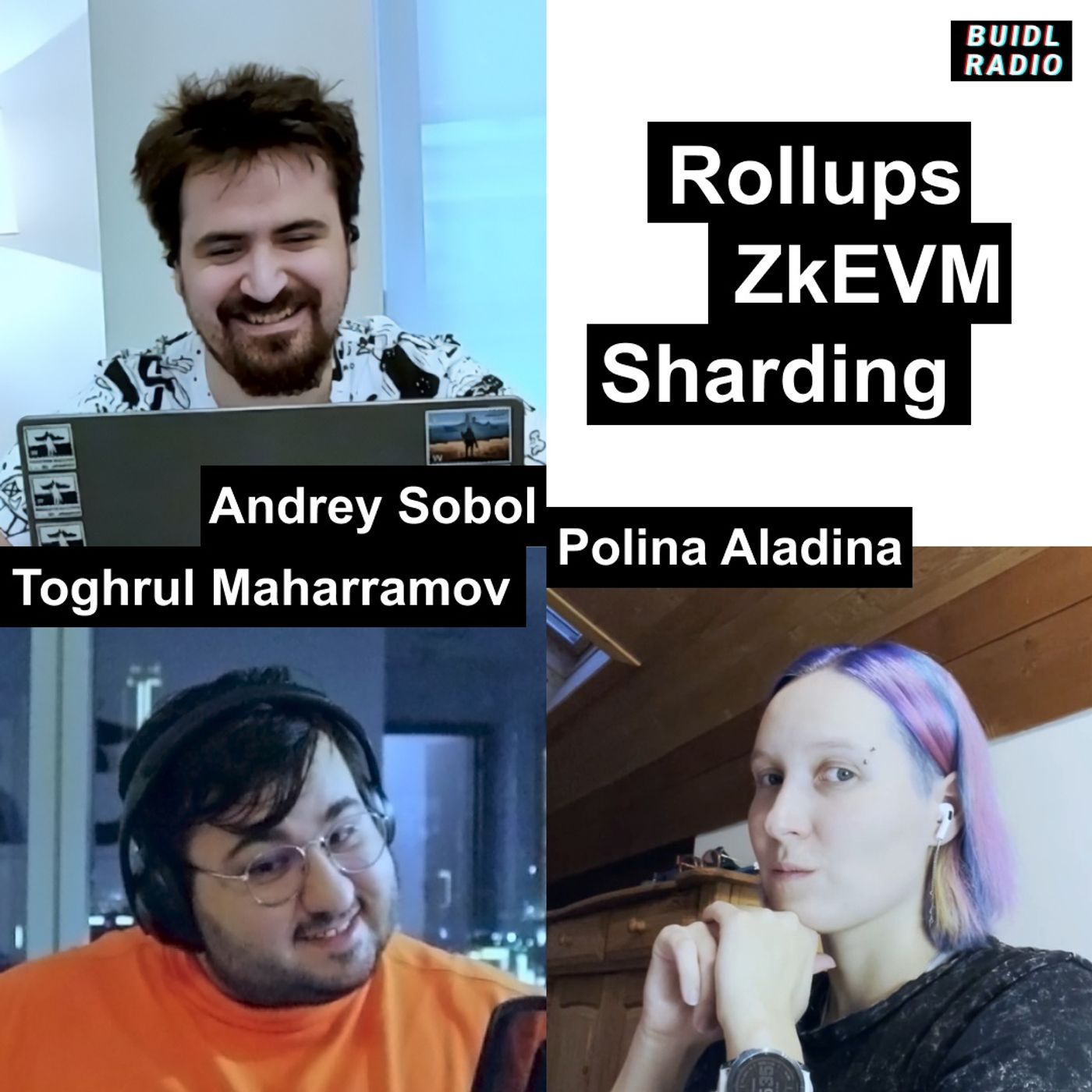 Rollups, ZkEVM and Sharding with Toghrul Maharramov (Scroll) | Buidl Radio #3
