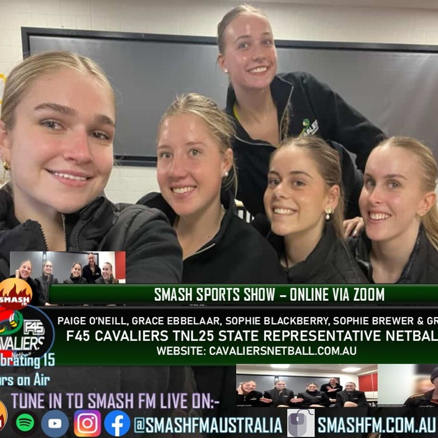SSS15THYR: F45 Cavaliers Netball Tasmania State Representatives Interviews 140525