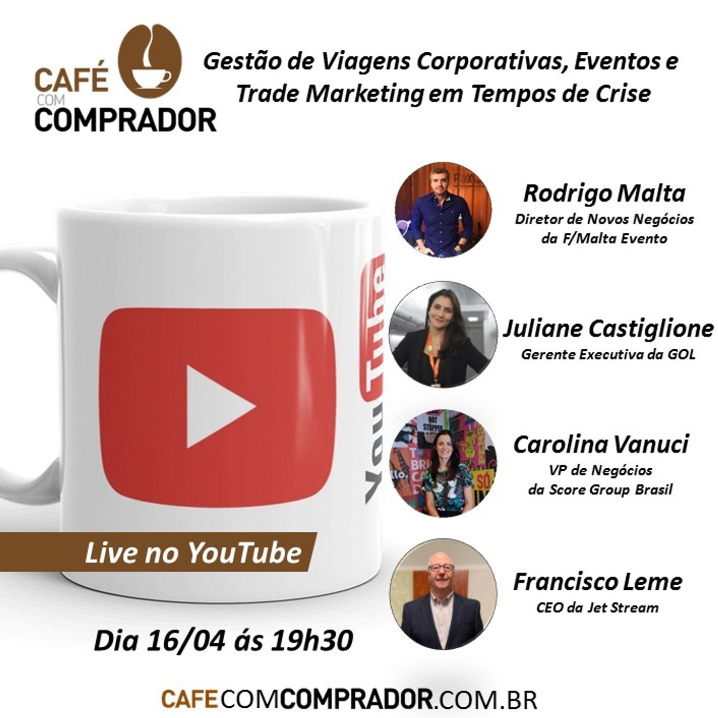 Podcast Café com Comprador