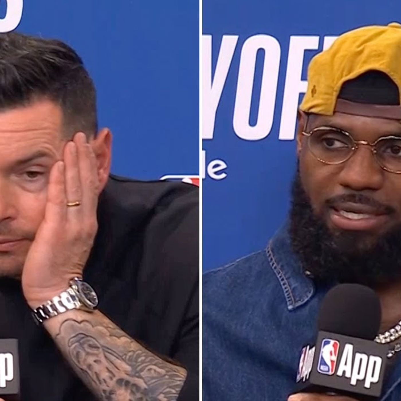 JJ Redick & LeBron James React to Lakers Game 1 Loss vs. Timberwolves _ 2025 NBA Playoffs episode artwork