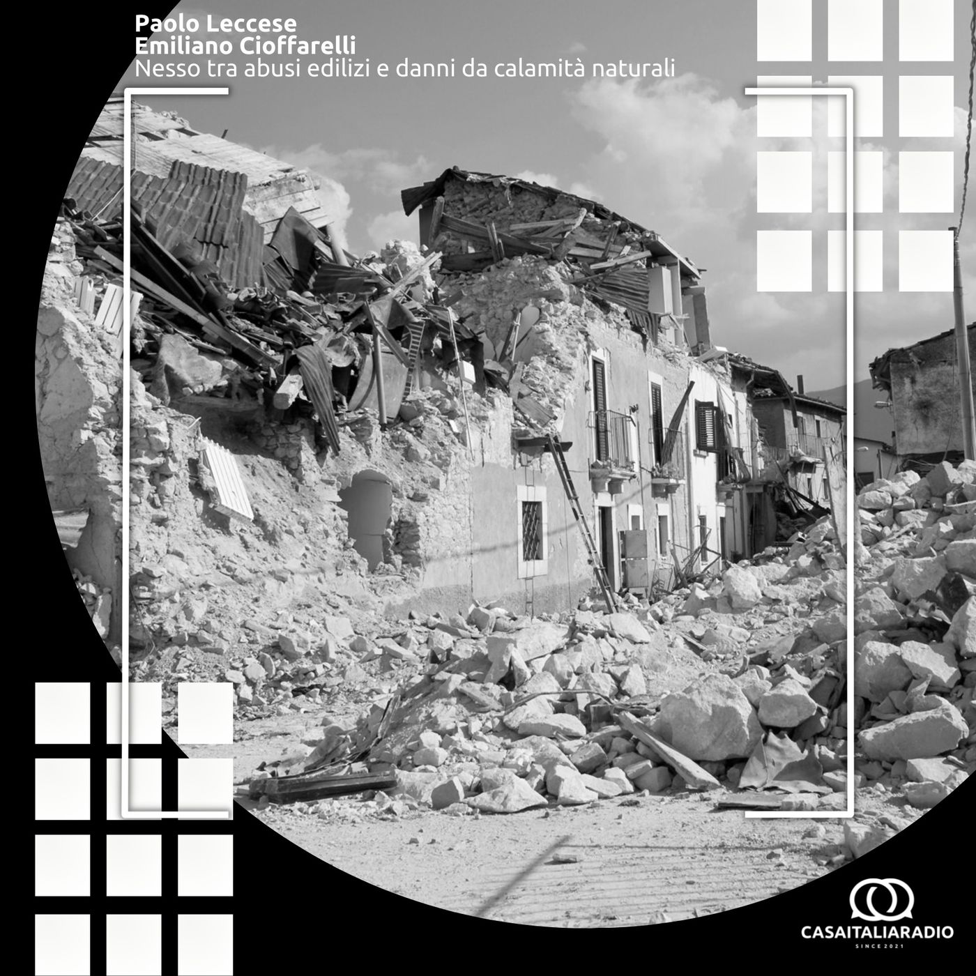 BM - Puntata N. 336 - nesso tra abusivismo edilizio e conseguenze catastrofiche prodotte dalle calamità naturali in zone di Italia episode artwork