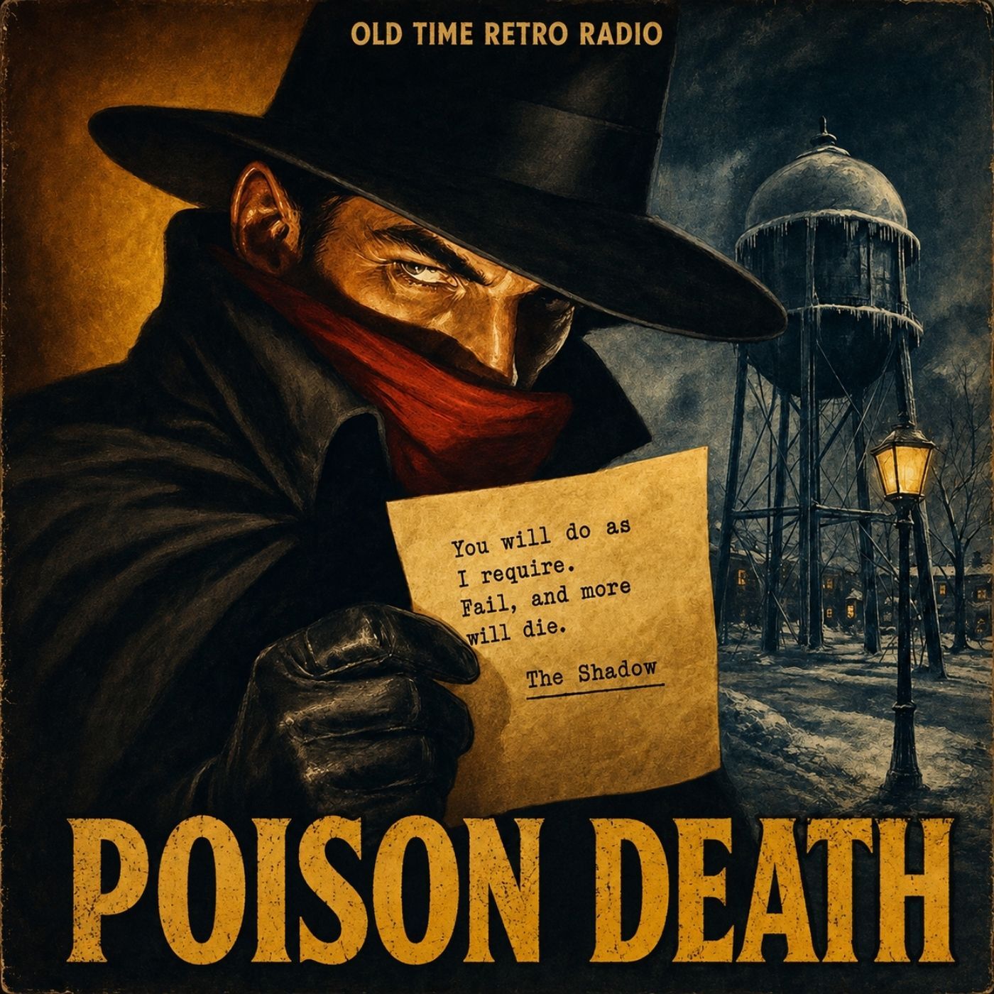 The Shadow - "Poison Death" (Old Time Radio)