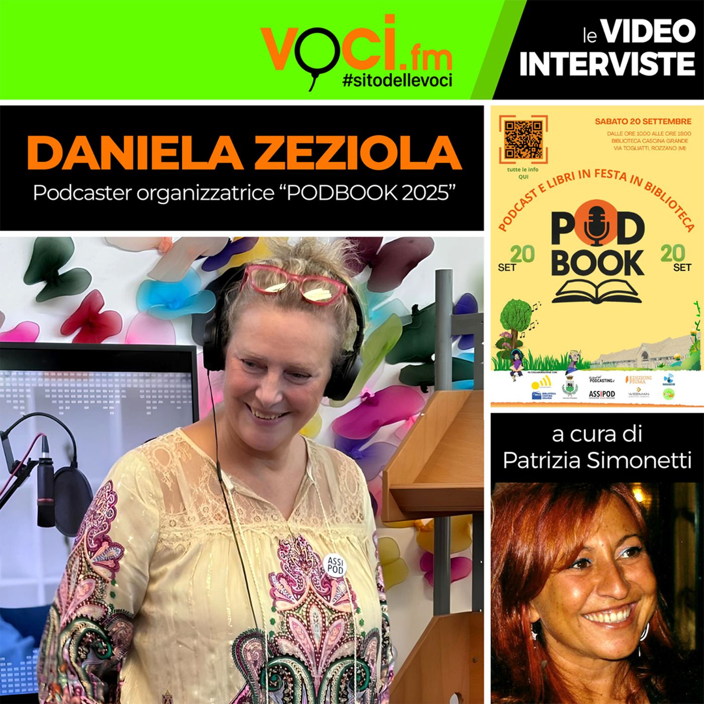 DANIELA ZEZIOLA (Anteprima PODBOOK 2025) - clicca play e ascolta l'intervista episode artwork