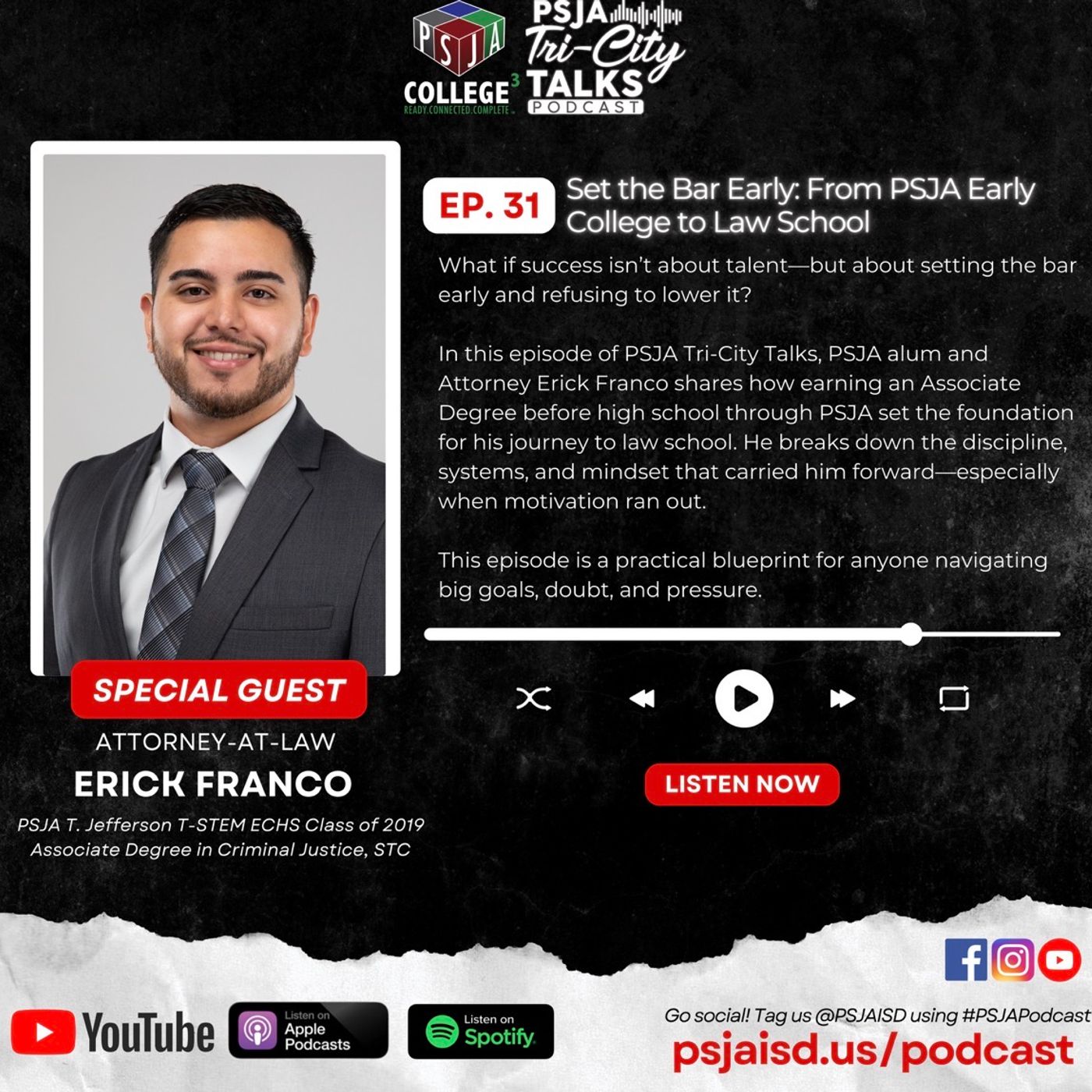 PSJA Tri-City Talks Podcast