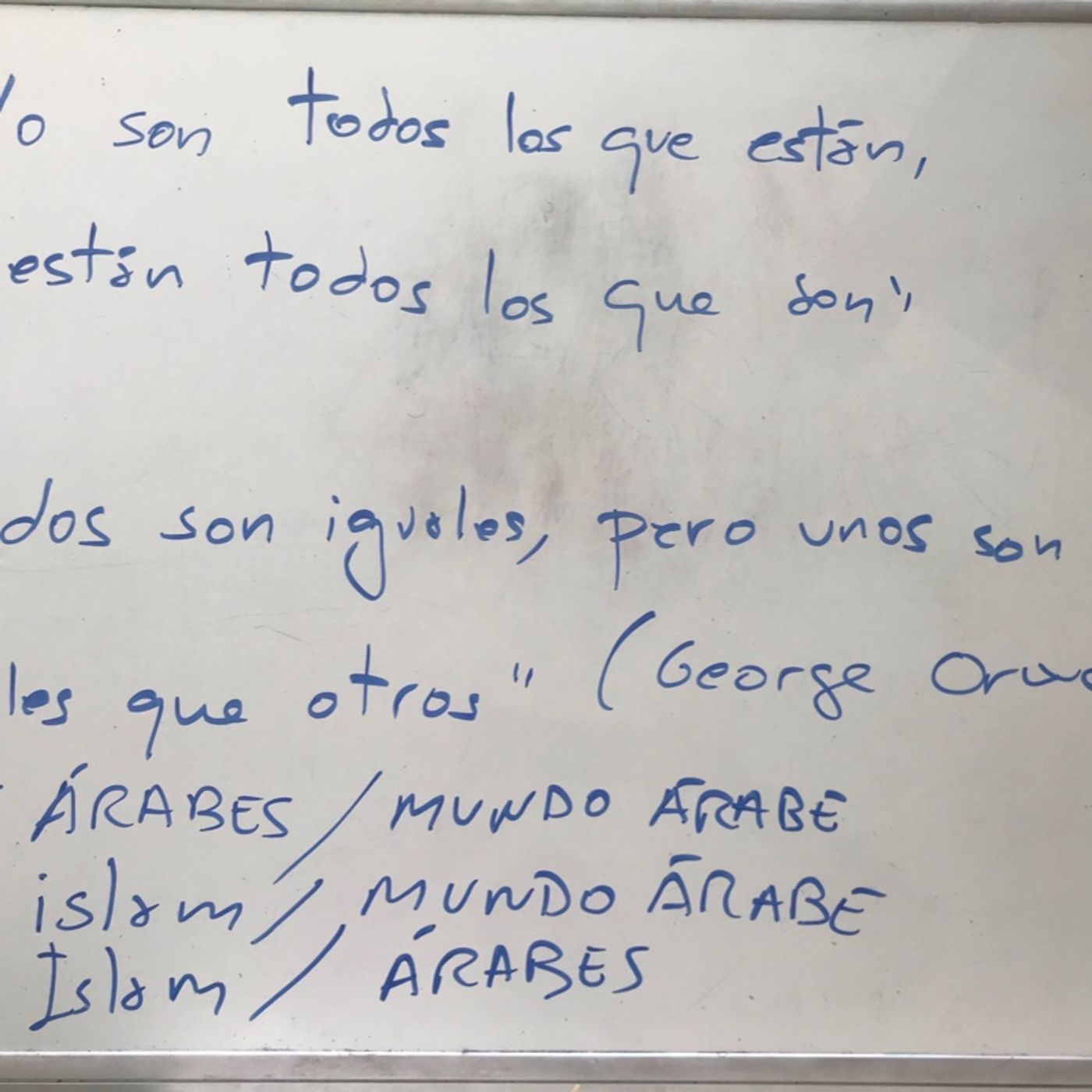 No son todos los que están 3