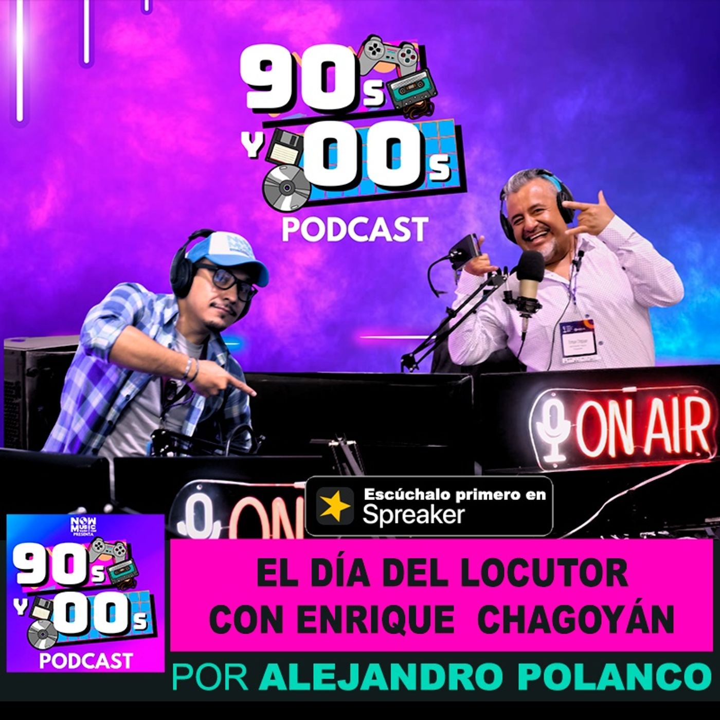 El dia del locutor con Enrique Chagoyán