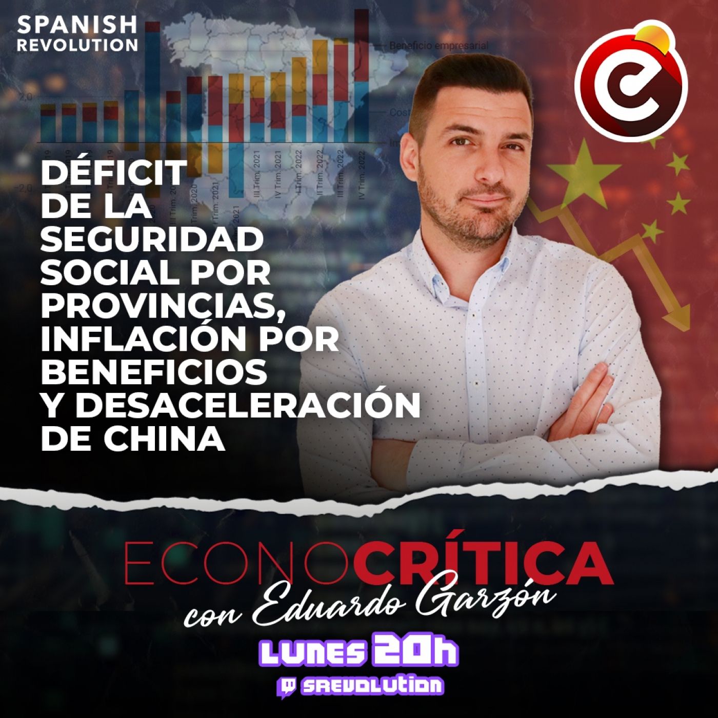 Econocrítica 2x02-Seguridad Social+Banco España+Visualeconomik Adrián Díaz China+Bulo Frank Cuesta