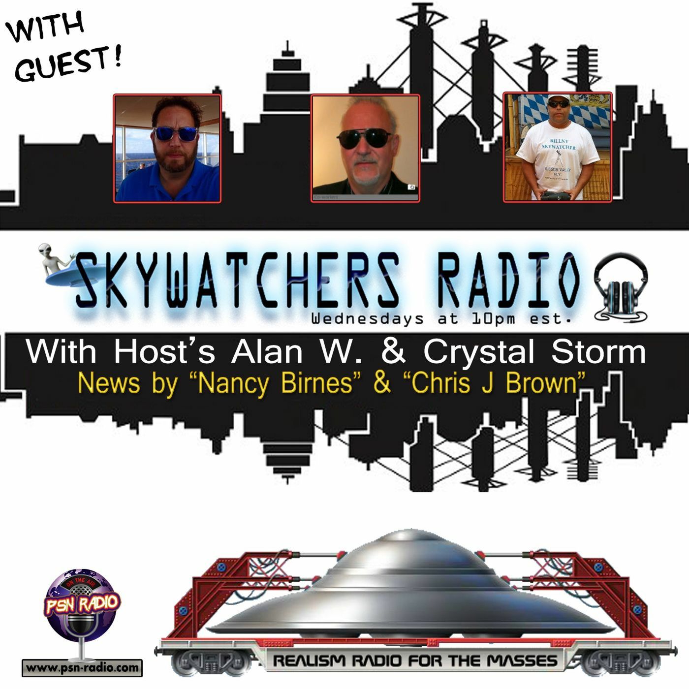2016 - 03 - 30 - Skywatchers Radio W/ Bryan Bowden, Al Santariga, Bill Forte episode artwork