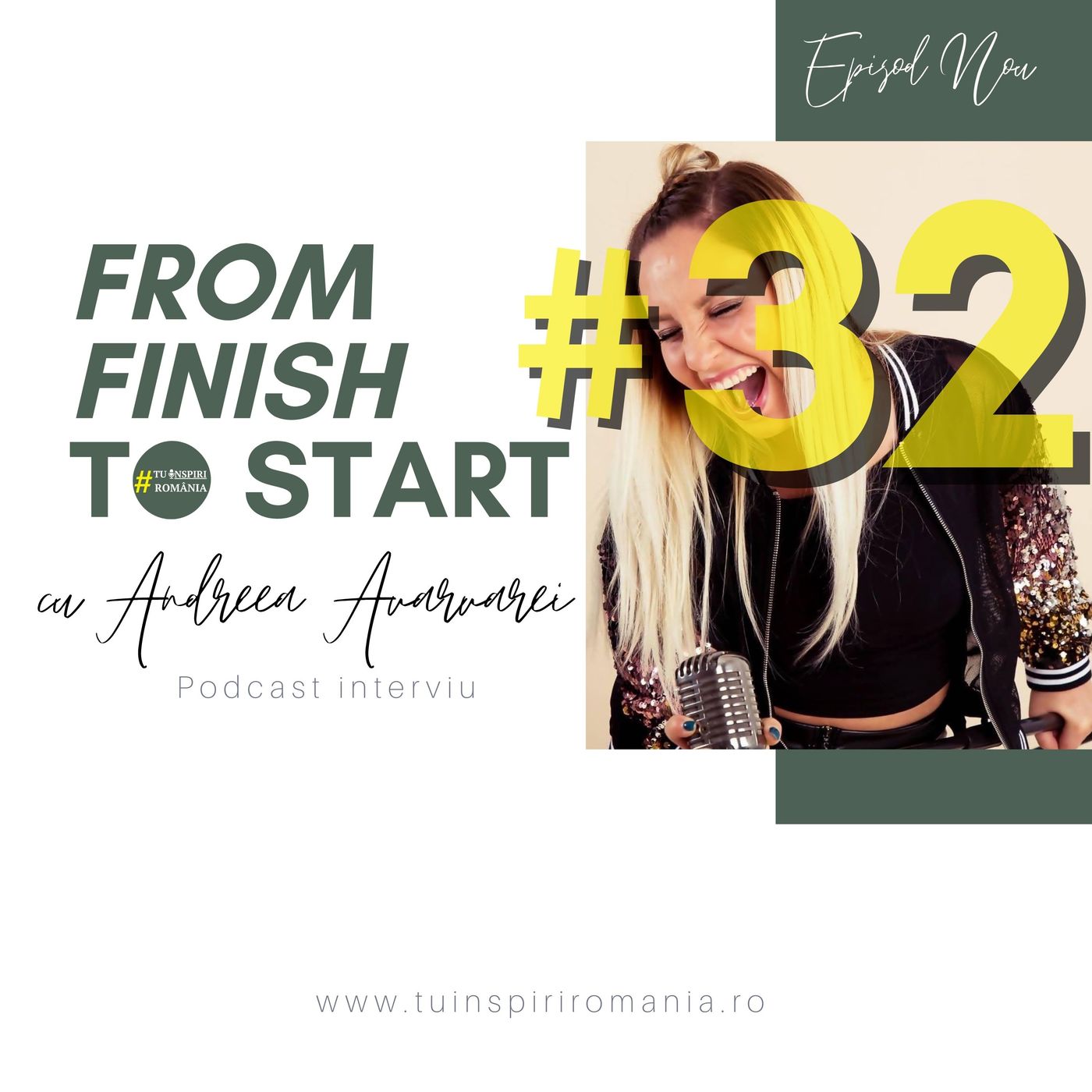 From FINISH to START | Antreprenoriat in muzica cu Andreea Avarvarei |Moderator Raluca Marei episode artwork