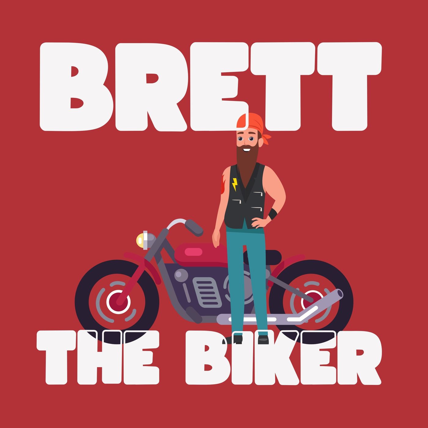 Brett the Biker 🏍️ ☠