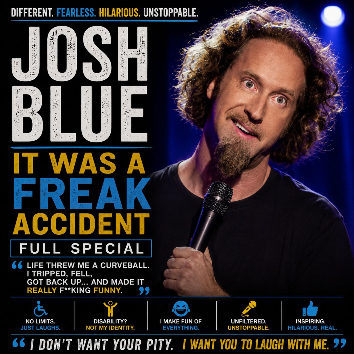 Josh Blue - It Was A Freak Accident Full Special (Stand-up Comedy) episode artwork
