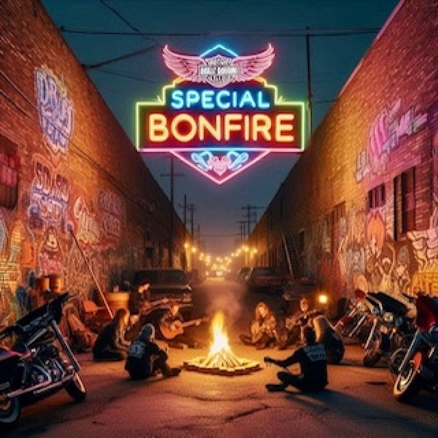 244 - JUST ROCK " Bonfire " episode artwork