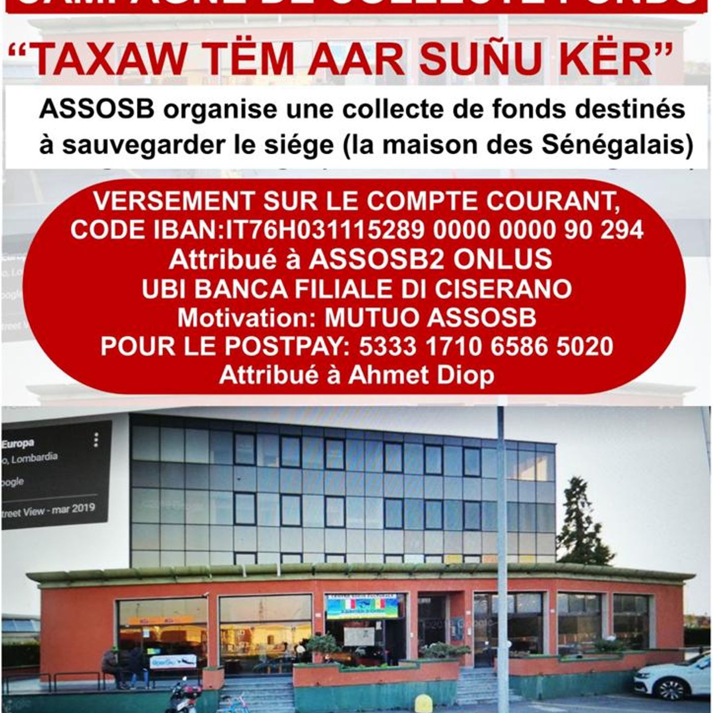 TELETHON: Sauvons le siège du Sénégal en Italie ( Bergamo) episode artwork