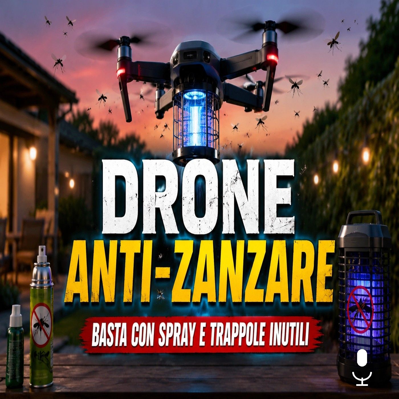 Il drone anti-zanzare che caccia gli insetti in volo episode artwork