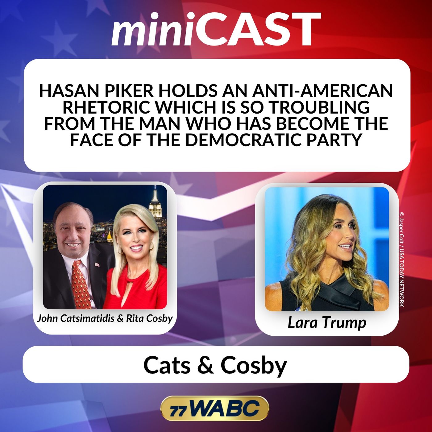 Lara Trump: Hasan Piker Holds an Anti-American Rhetoric Which is So Troubling From the Man Who has Become the Face of the Democratic Party episode artwork