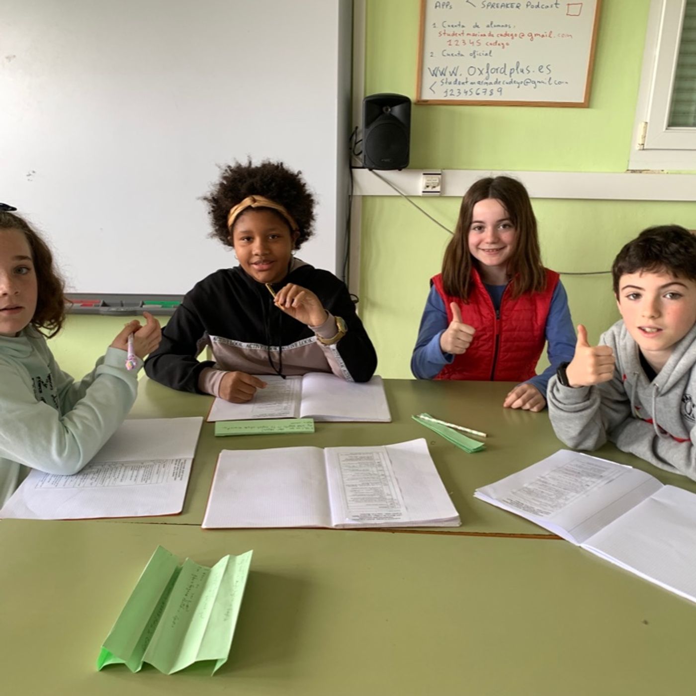 5B Laura - Matthew, Mallia, Joymar and Agelina describing themselves episode artwork