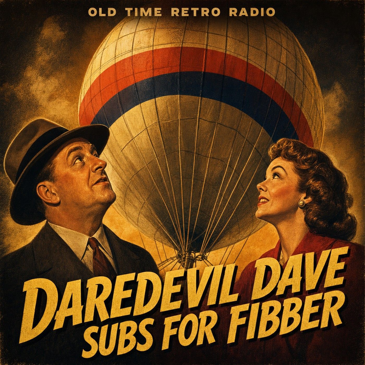 Fibber McGee and Molly - "Daredevil Dave Subs for Fibber" (Old Time Radio, 1955)
