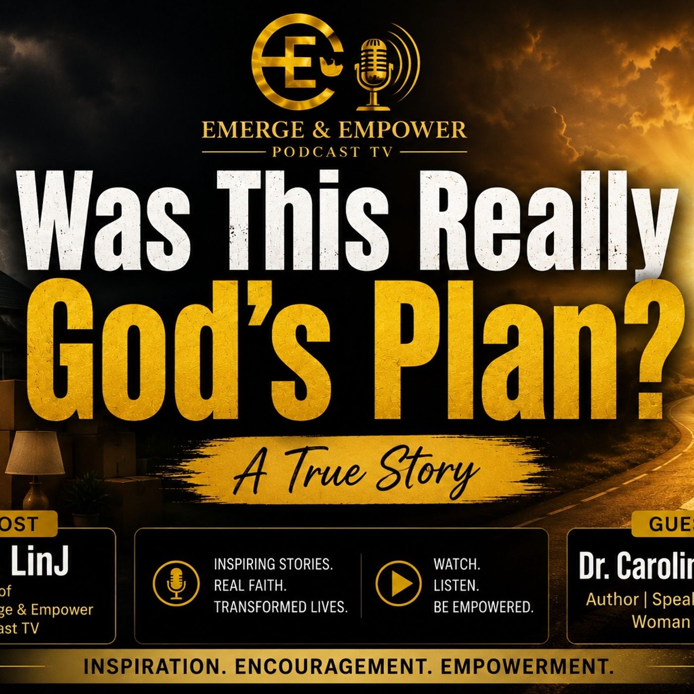 God Told Us to Leave interview with Dr Caroline episode artwork