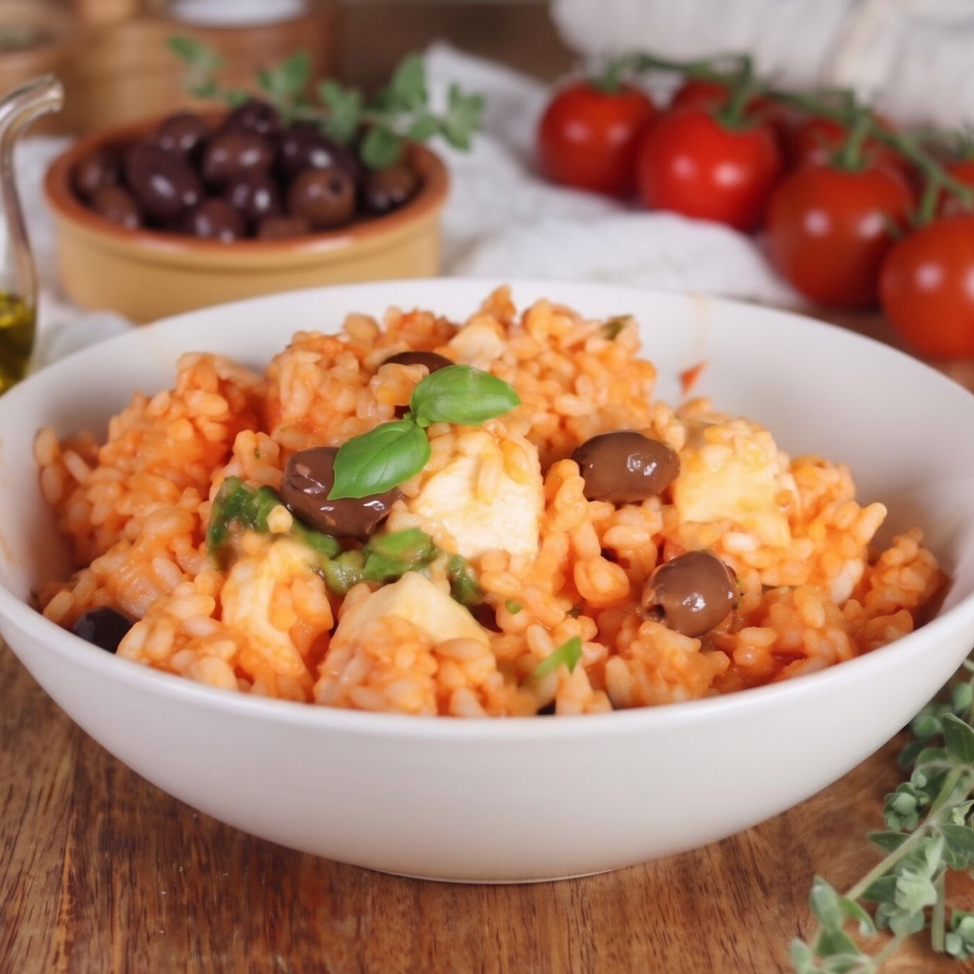 Insalata di riso con crema di pomodorini al forno: la ricetta facile, fresca e mediterranea episode artwork