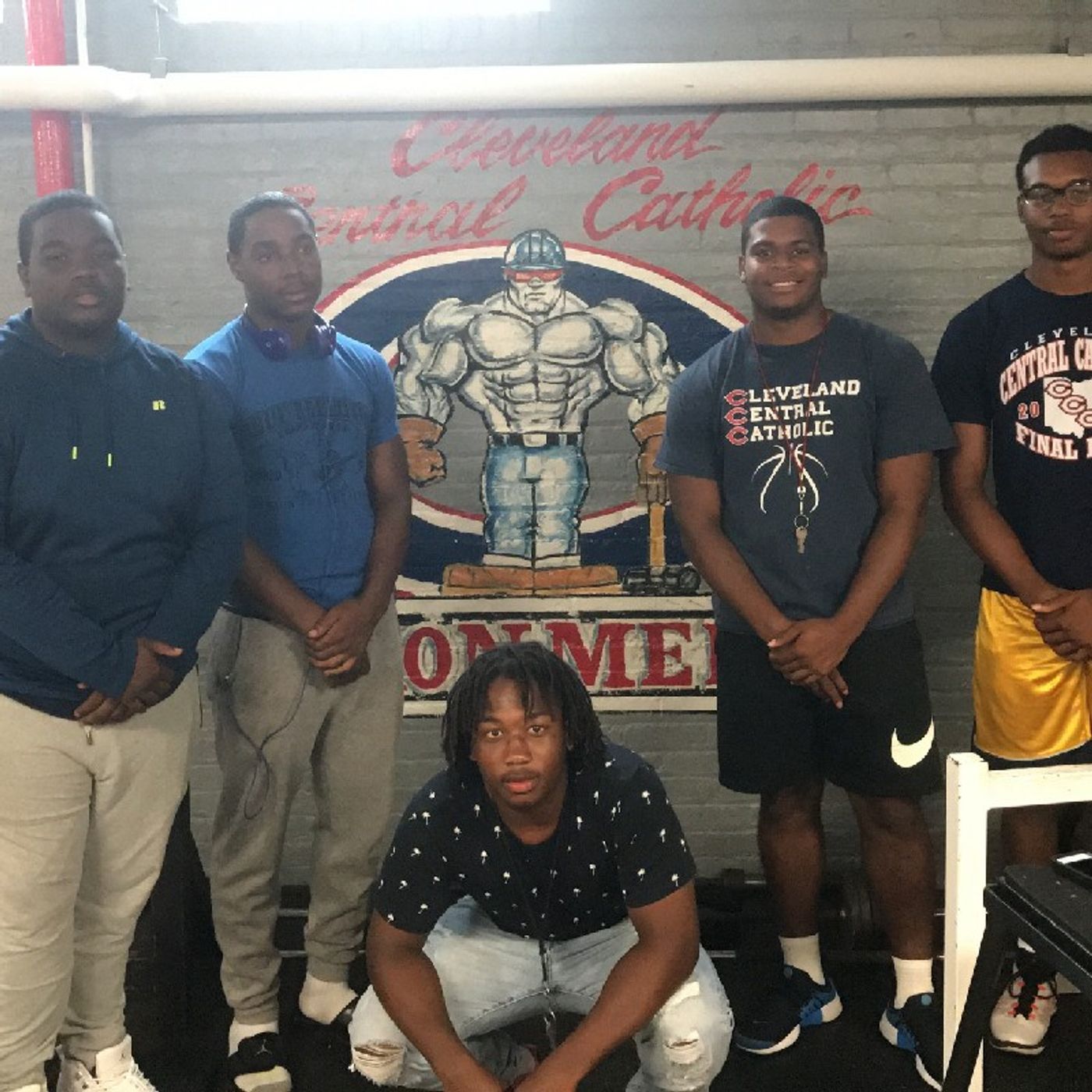 Interviews with Cleveland Central Catholic High School's Coach Lundy, LB Anthony Billups, and RB Marvin Minger episode artwork