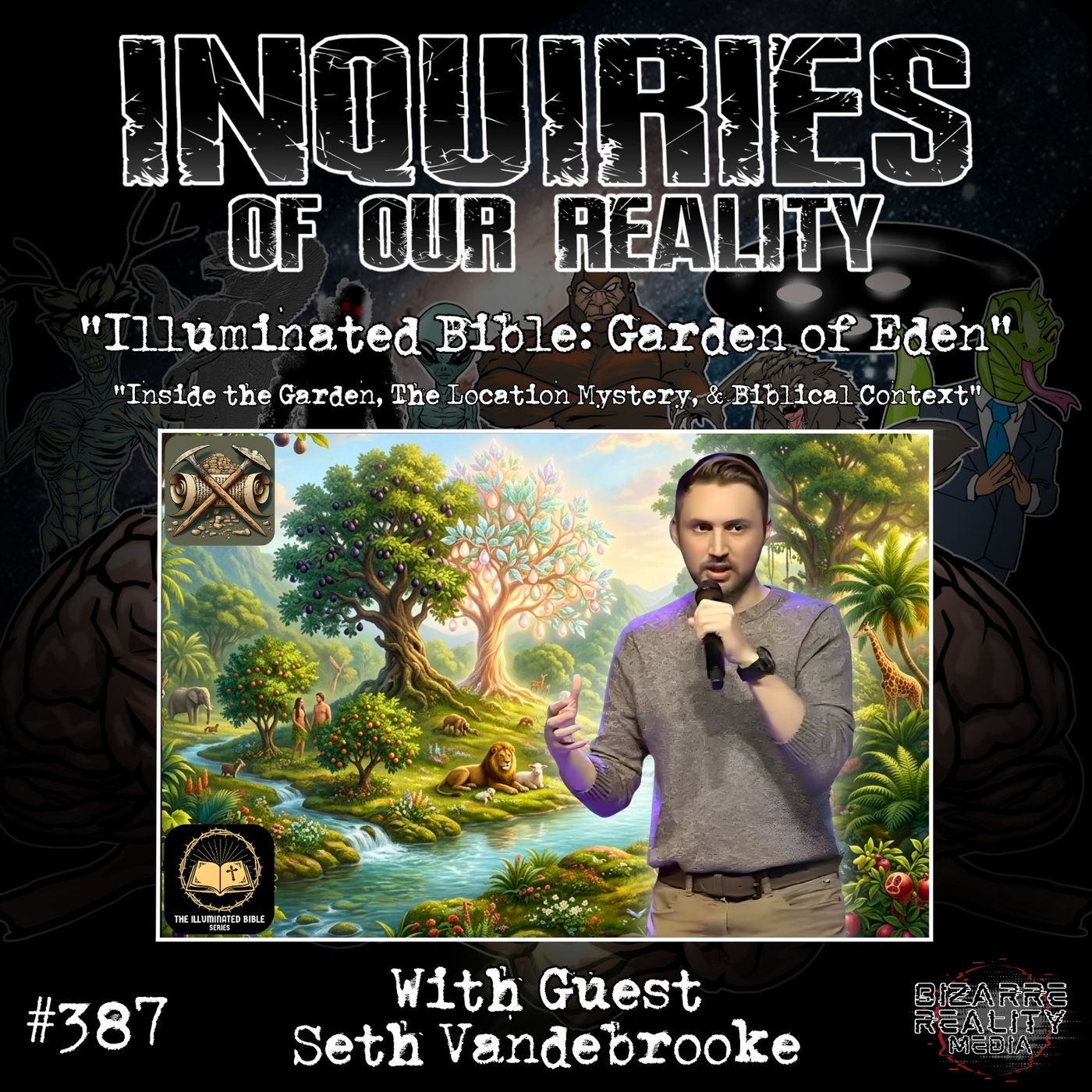 #387 "Illuminated Bible: Garden of Eden" with Seth Vandebrooke