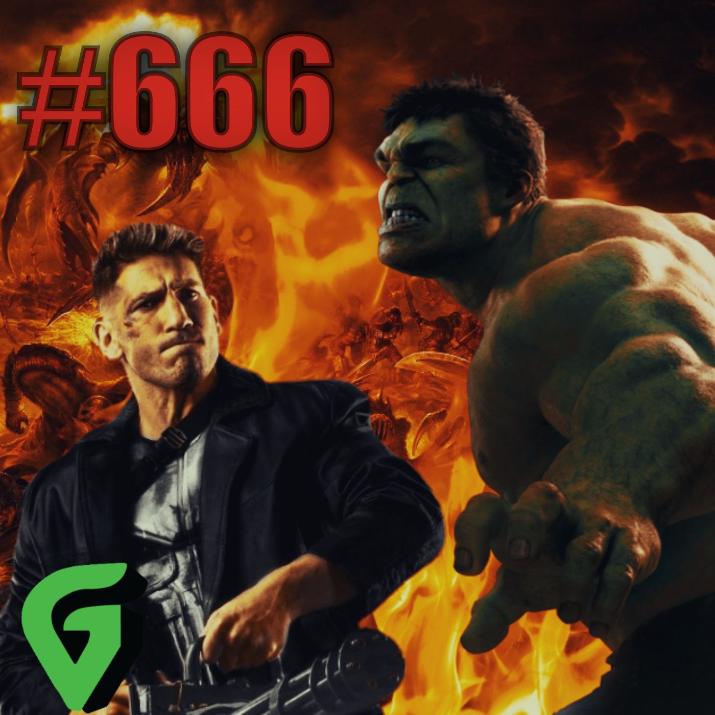 cover of episode Punisher Vs Spider-Man Vs Hulk in Brand New Day, A Bad Idea? : GV 666