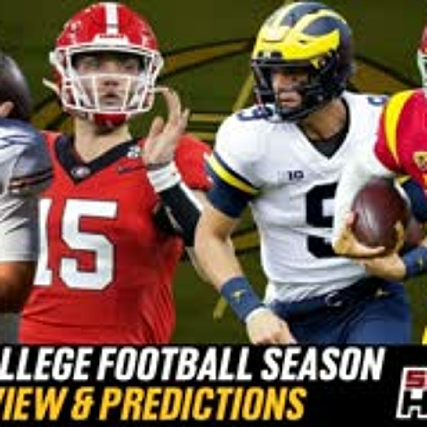 College Football 2023 Season Preview & Predictions | Sports Hounds | A2D Radio episode artwork