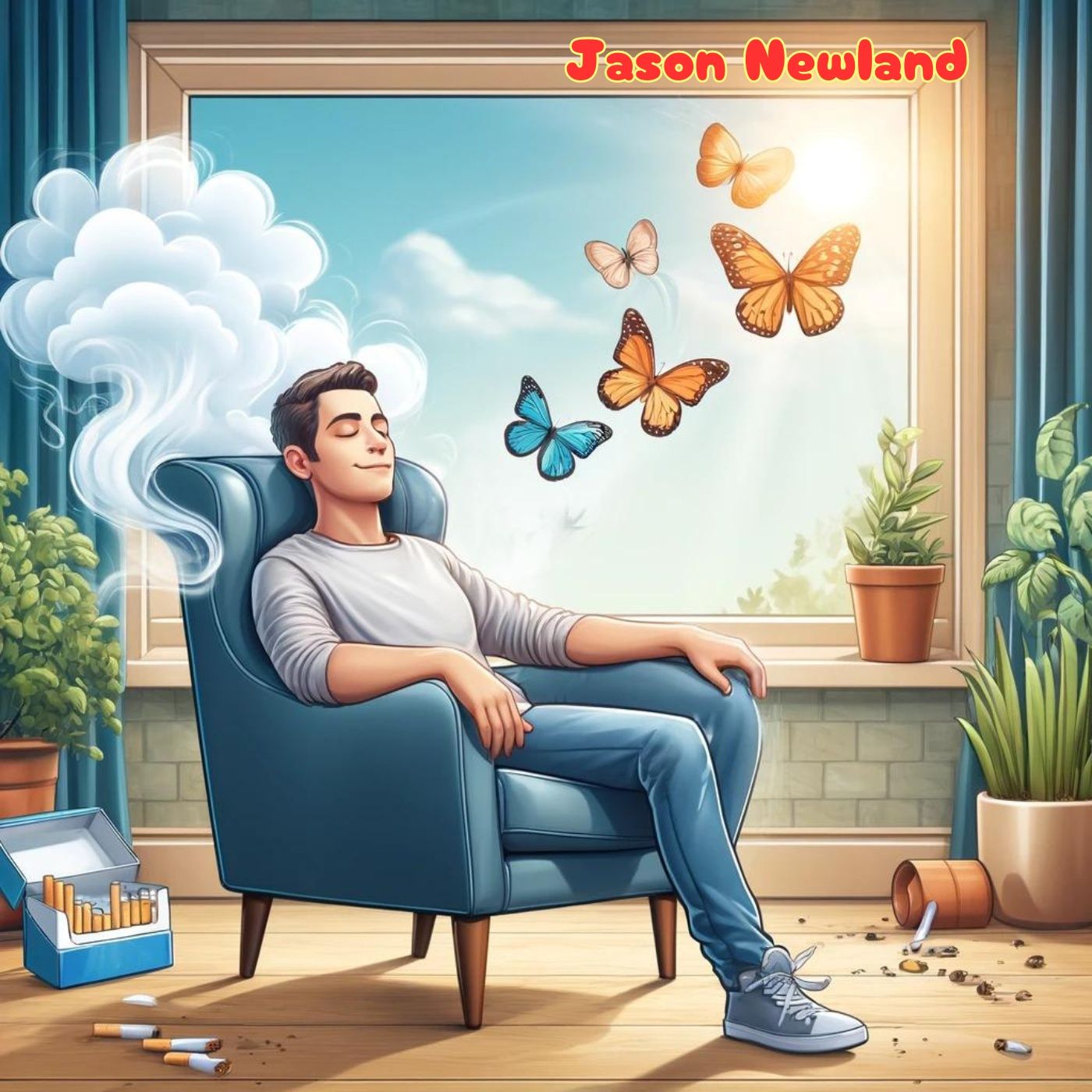 (10 hours) #13 Positivity - STOP SMOKING Relaxation Hypnosis (Jason Newland) (29th September 2022)