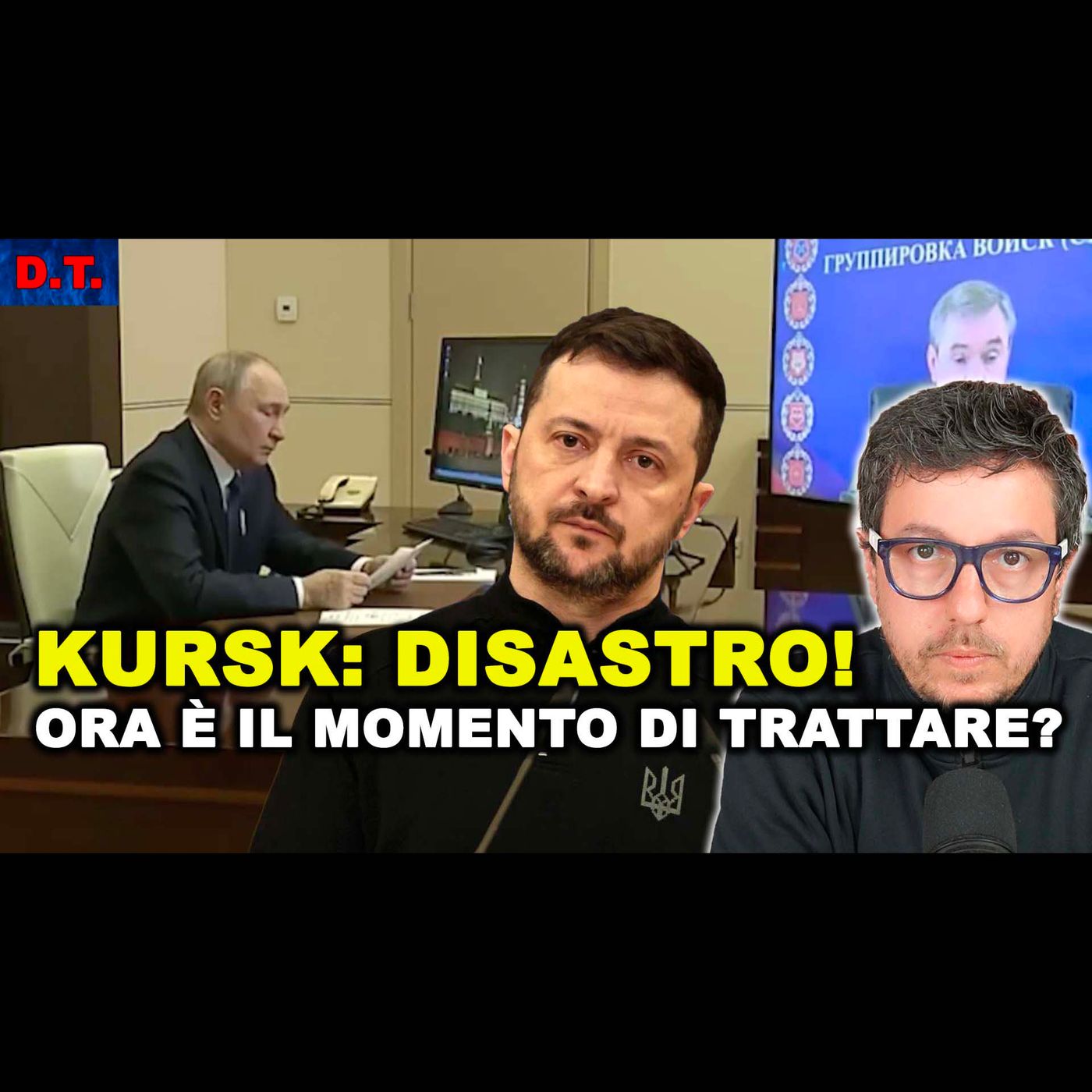 KURSK:COMPLETAMENTE FALLITA l’incursione ucraina dice Putin. Ora è pronto ai colloqui