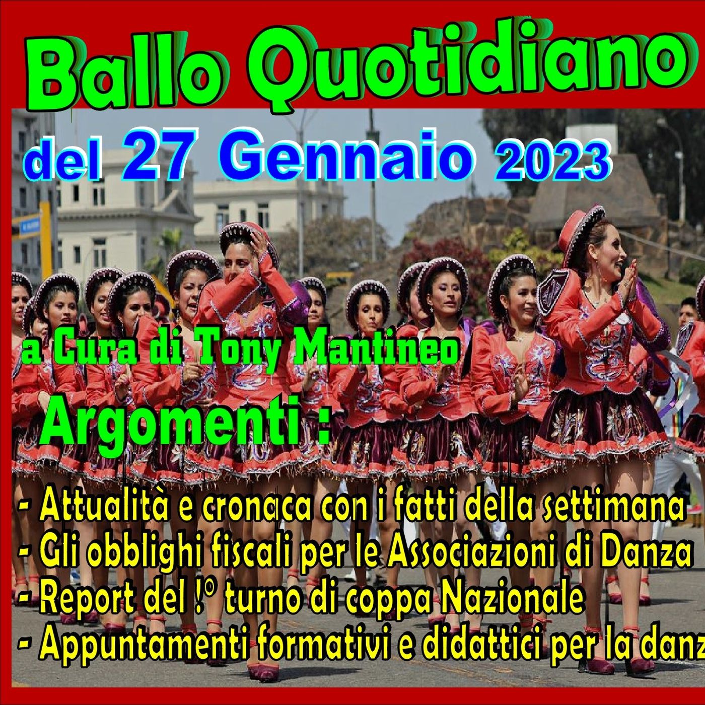 Ballo Quotidiano 27 Gennaio versione radiofonica thumbnail