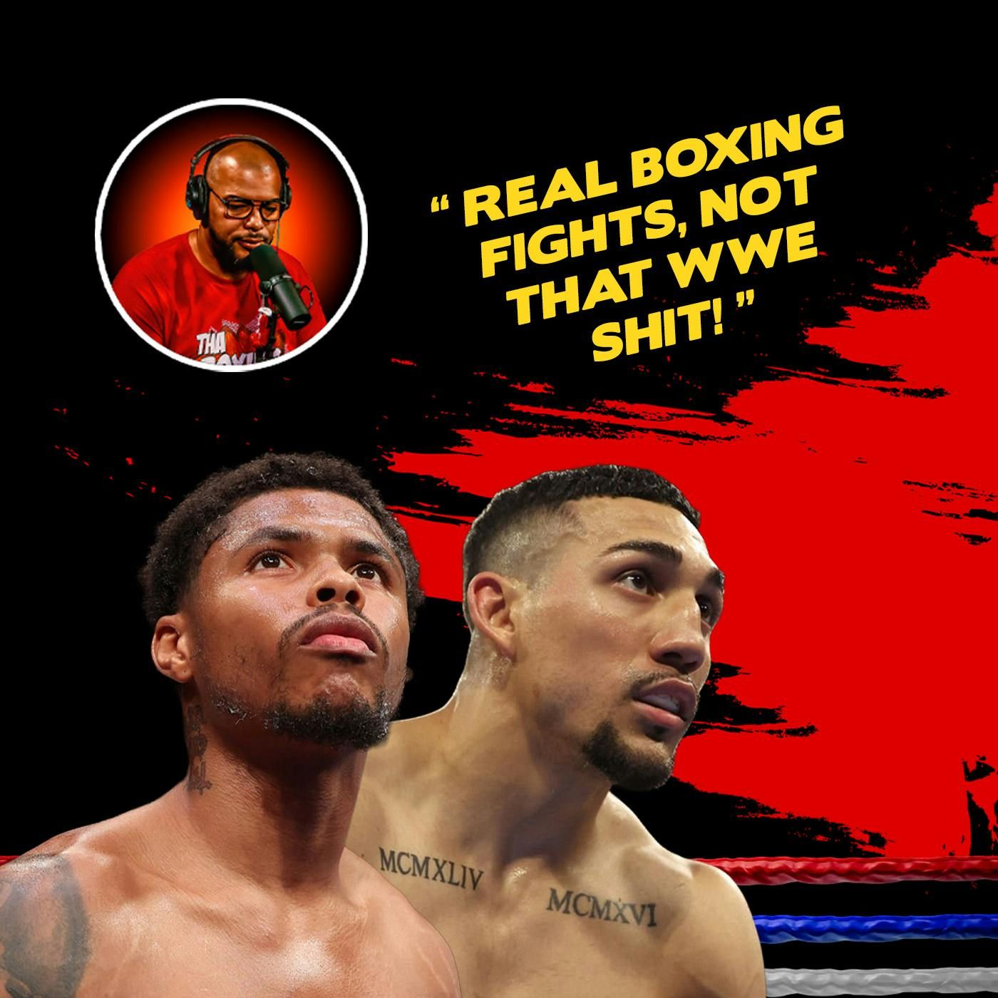☎️Stevenson vs. Lopez: “Real Boxing fights, Not That WWE Sh*t” episode artwork
