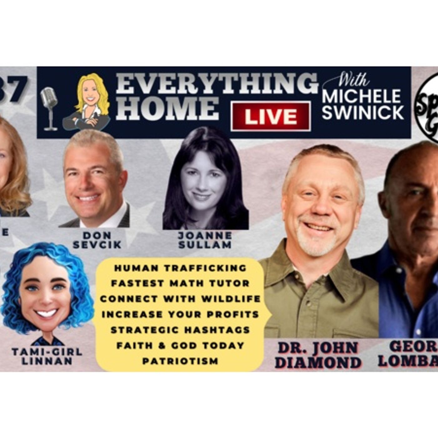 237 LIVE: Sex Slaves, Math Tutor, Wildlife, Profits, Hashtags, Faith, Patriotism episode artwork