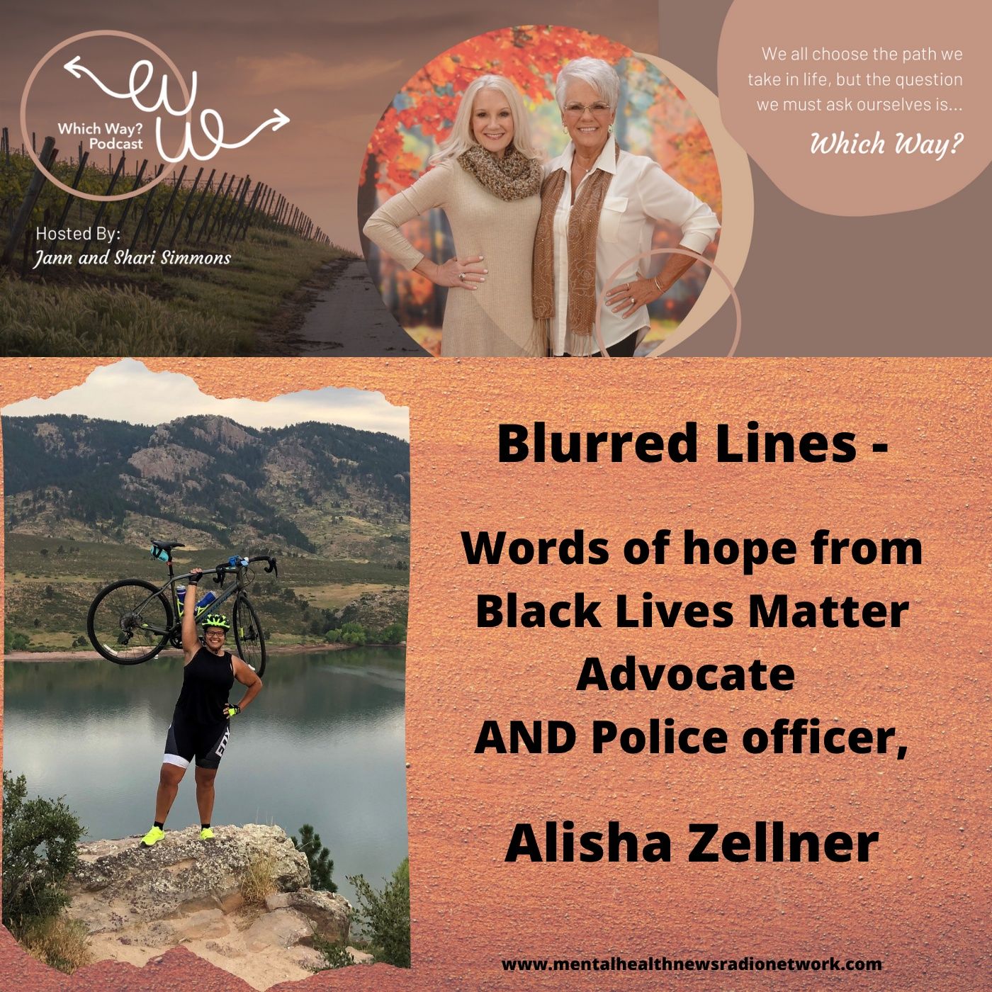 Blurred Lines - Words of hope from Black Lives Matter advocate AND police officer, Alisha Zellner episode artwork
