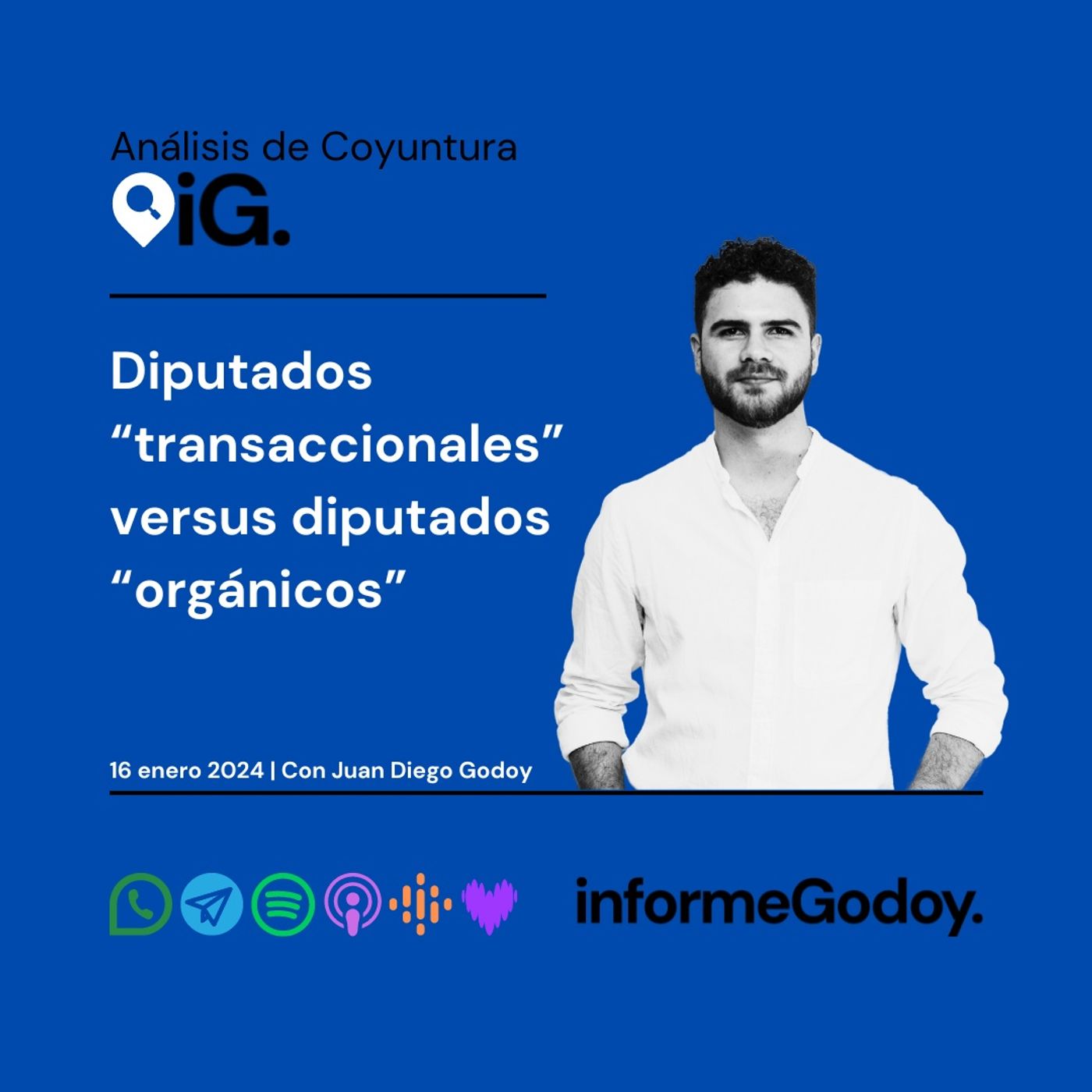 Diputados transaccionales versus diputados orgánicos episode artwork