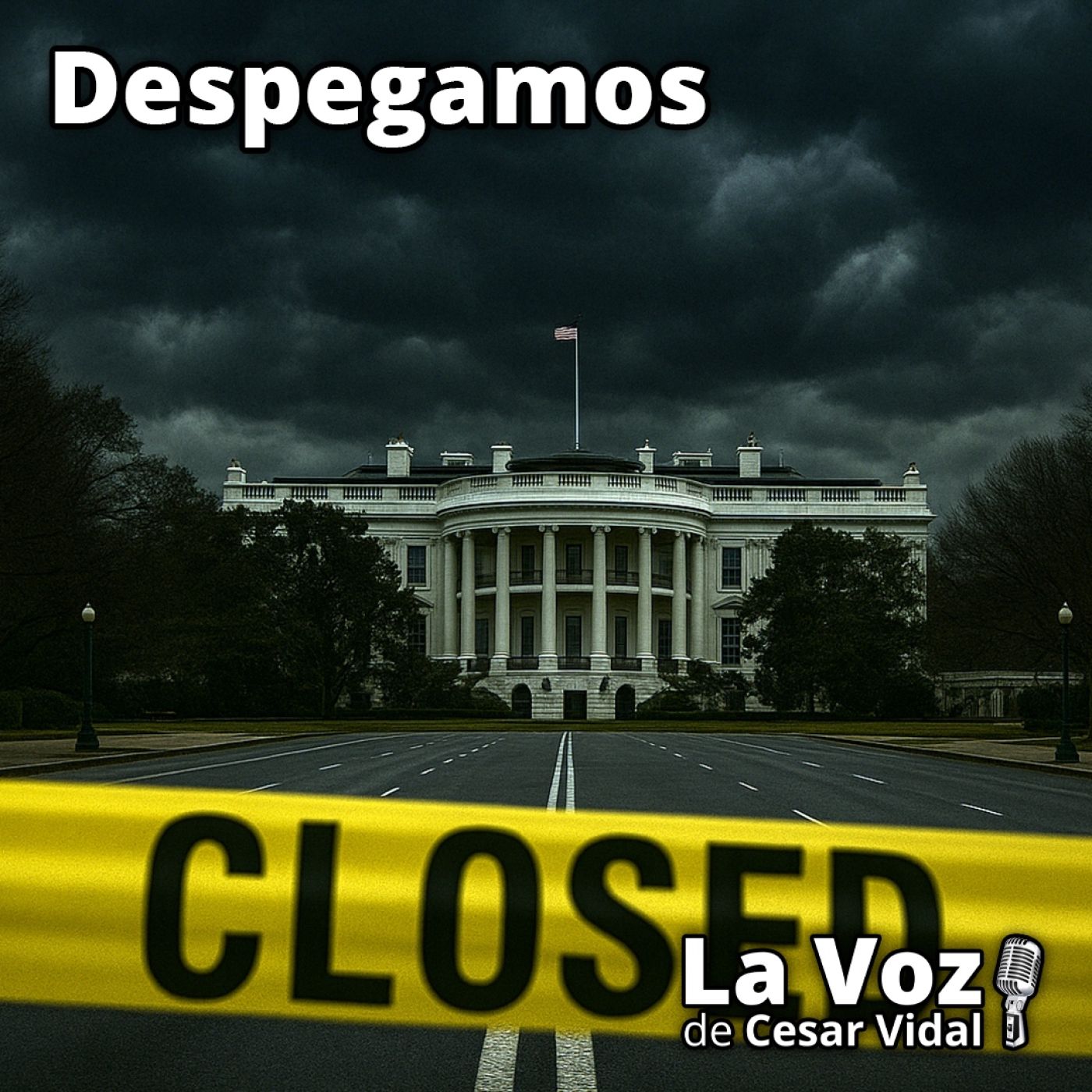 Despegamos: Cierre EEUU, boom petrolero, militares en las calles, golpe en Gaza y pelotazo Pfizer - 01/10/25 episode artwork