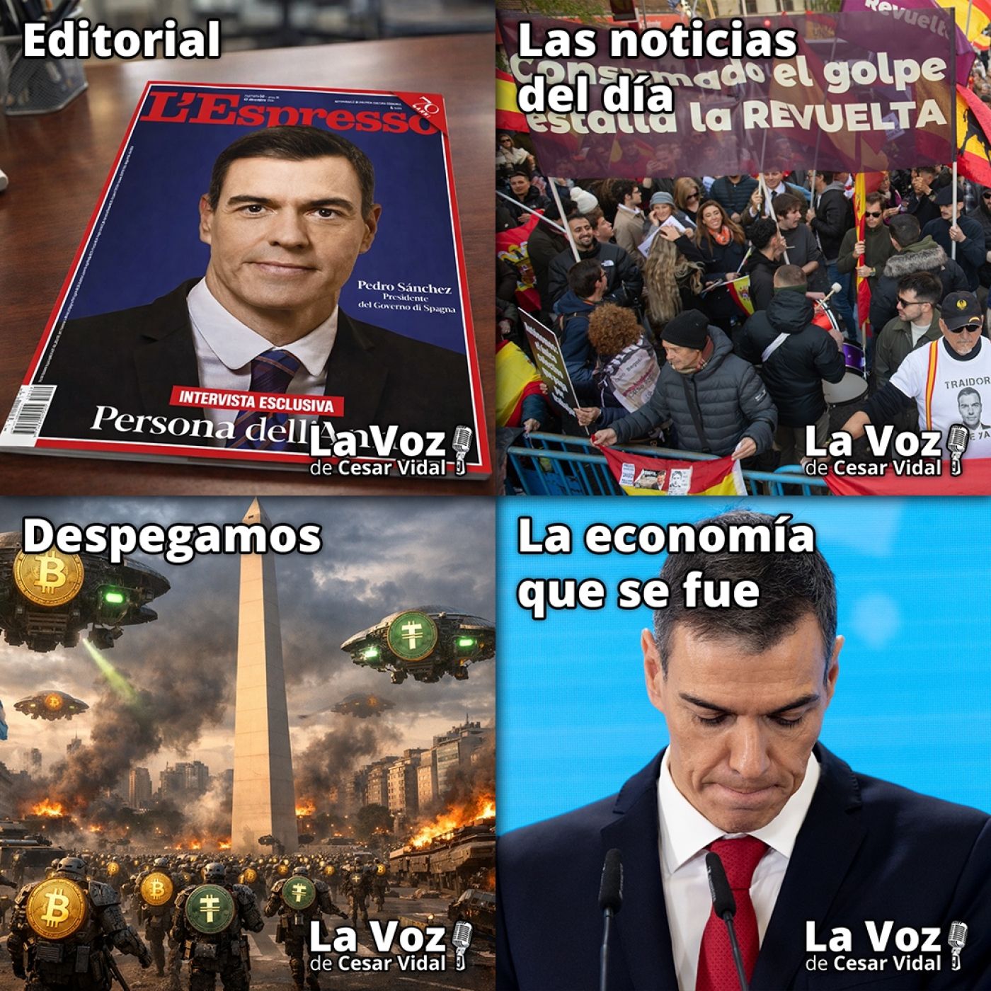Programa Completo de La Voz de César Vidal - 16/12/25 episode artwork