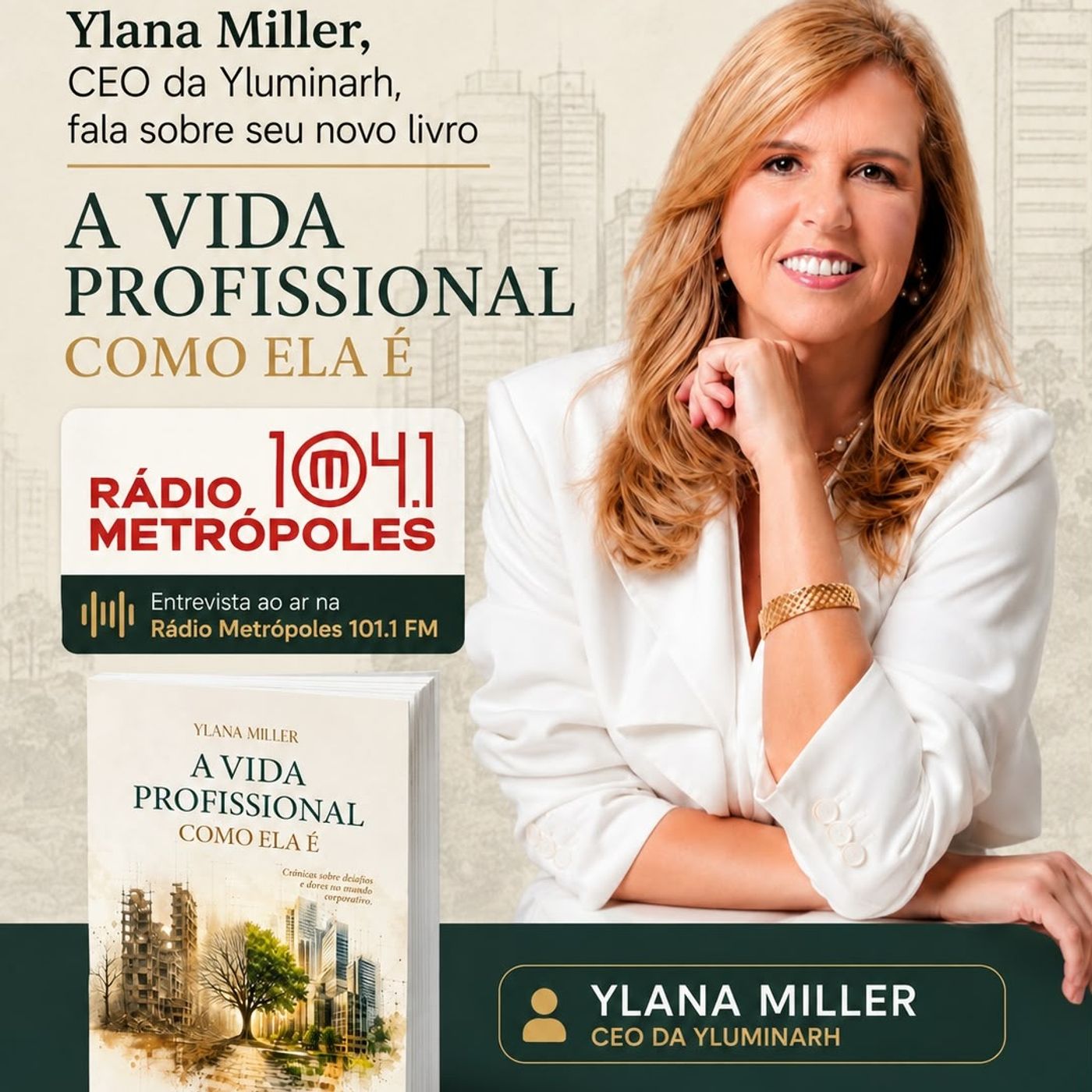 RÁDIO METRÓPOLES: LIVRO "A VIDA PROFISSIONAL COMO ELA É" episode artwork