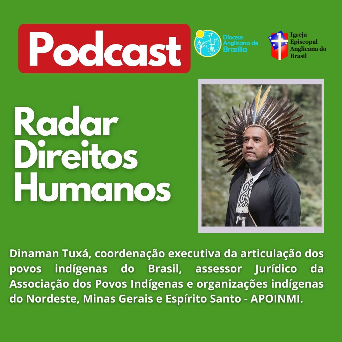 #036 - Marco Temporal e Proteção dos Povos Indígenas com Dinaman Tuxá episode artwork