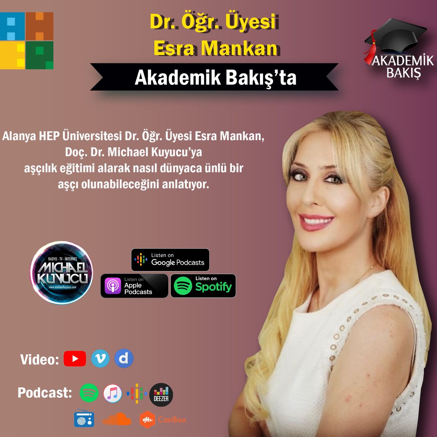 Dr. Öğr. Üyesi Esra Mankan -  Alanya HEP Ünv. Aşçılık Bölüm Bşk. episode artwork