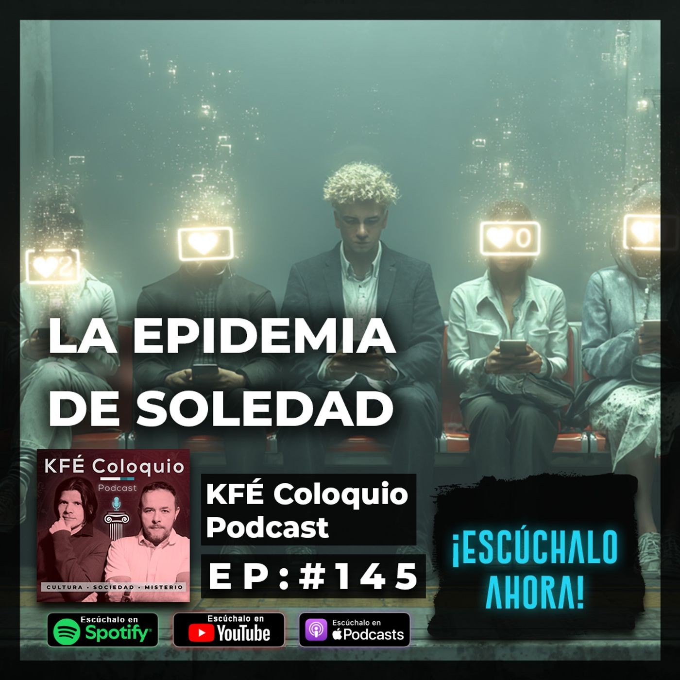 La EPIDEMIA de la SOLEDAD: por qué estamos más CONECTADOS pero más SOLOS | Episodio # 145 episode artwork
