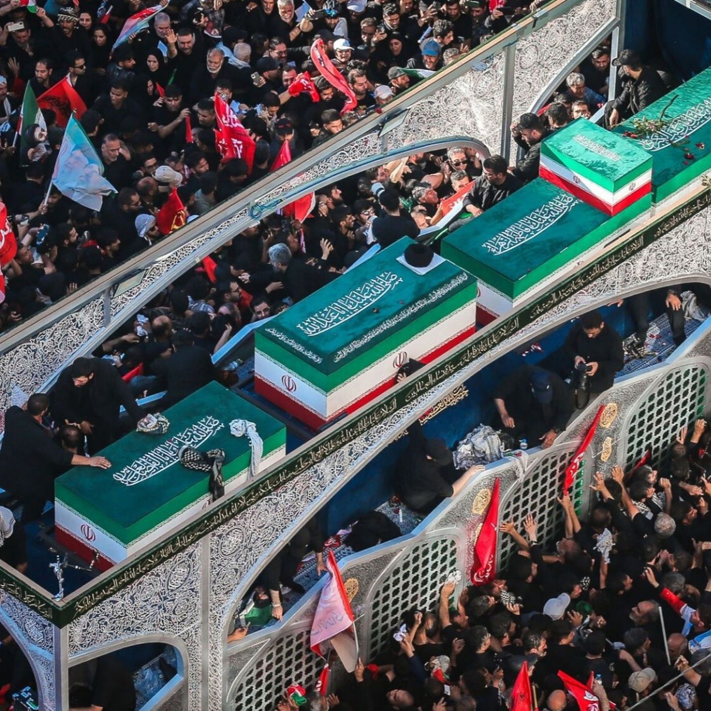 US and Iran trade blows as Khamenei is buried — Podcast with everything cover