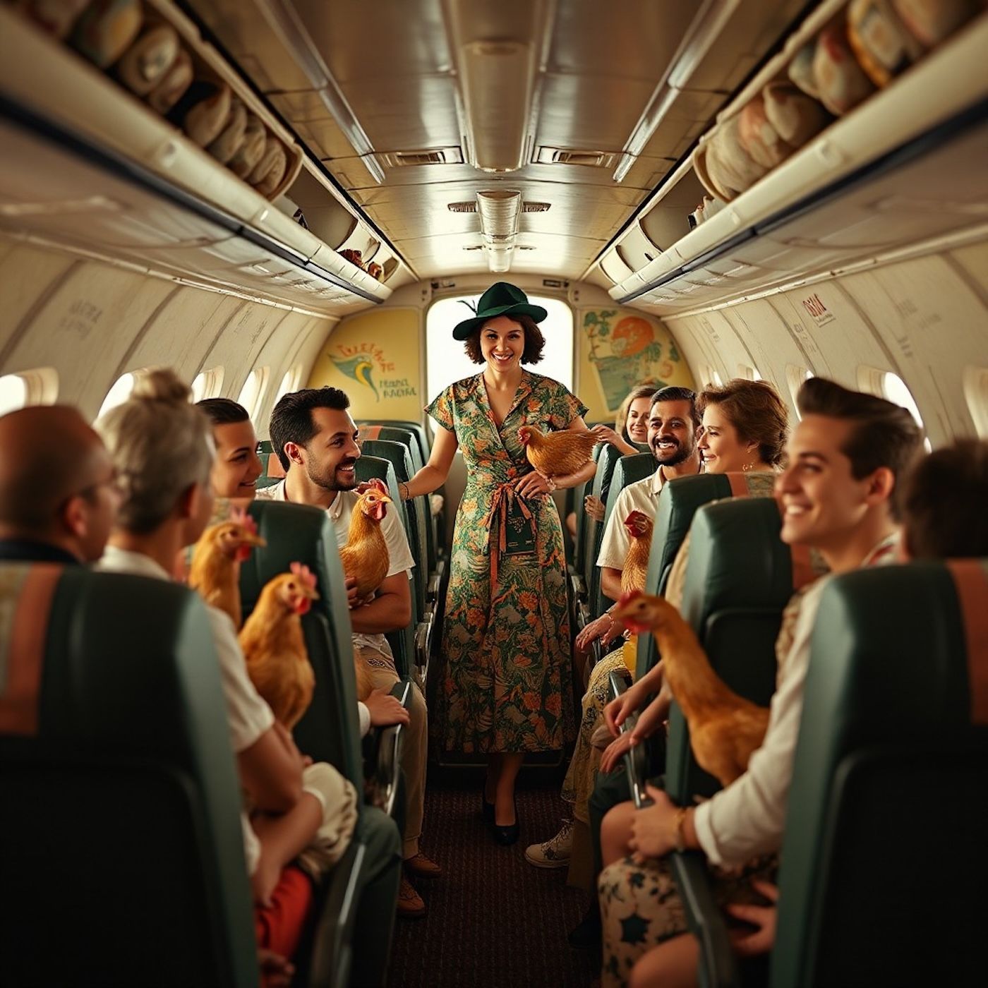 Aqui vai um fato de voo que você nunca imaginou- galinhas já foram passageiras frequentes de aviões! episode artwork