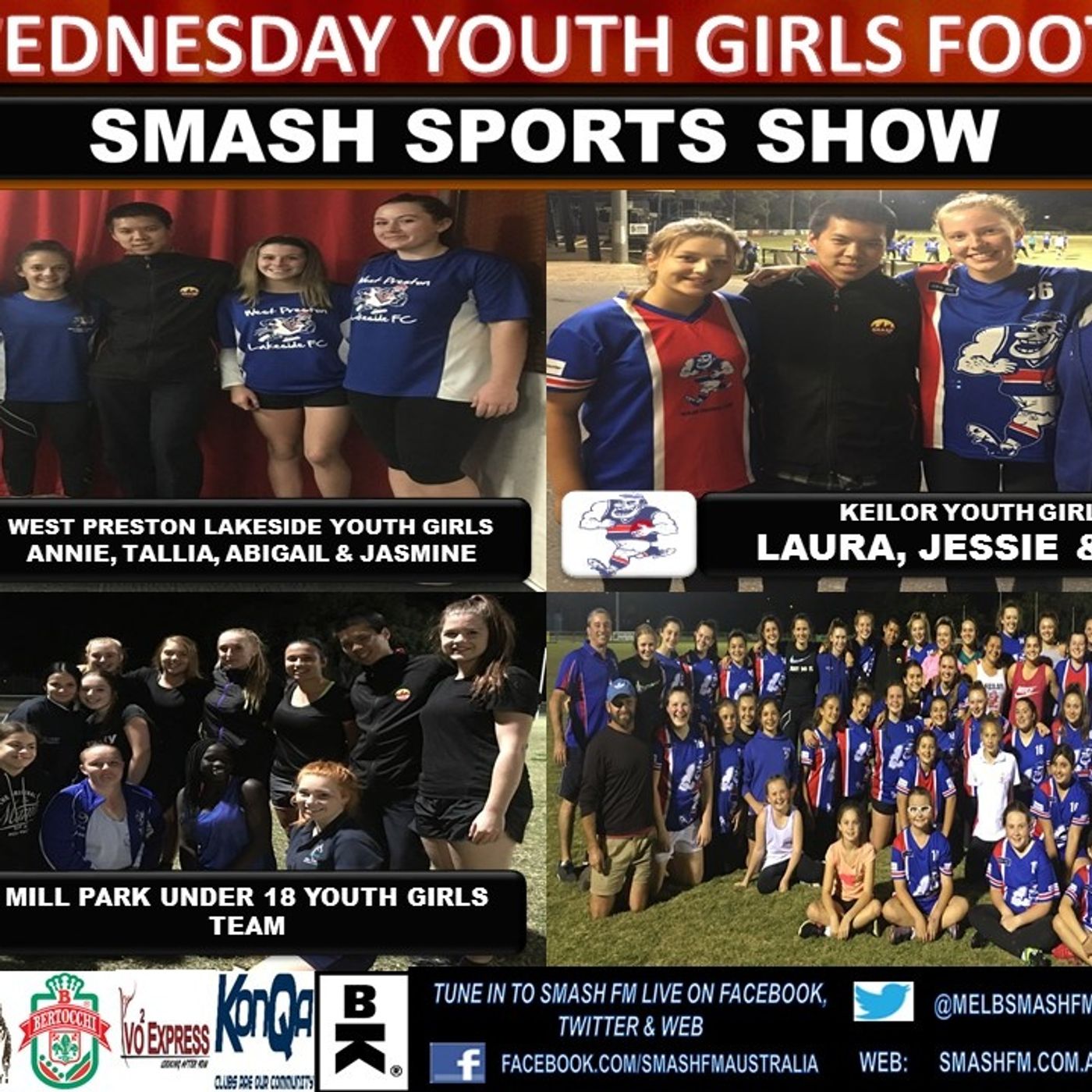 SSS: WEDNESDAY NIGHT YOUTH GIRLS FOOTY episode artwork