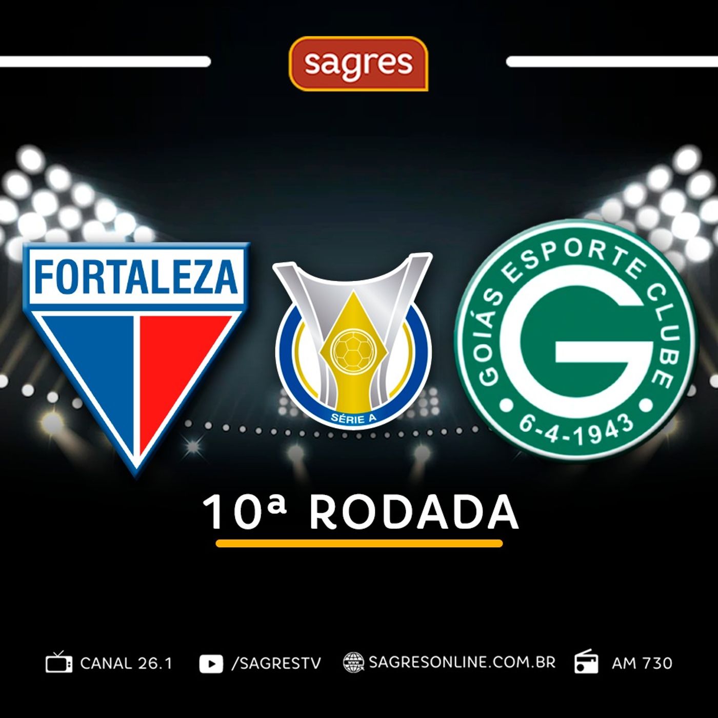 Brasileirão Série A - 10ª rodada - Fortaleza 1x1 Goiás, com Edmilson Almeida episode artwork