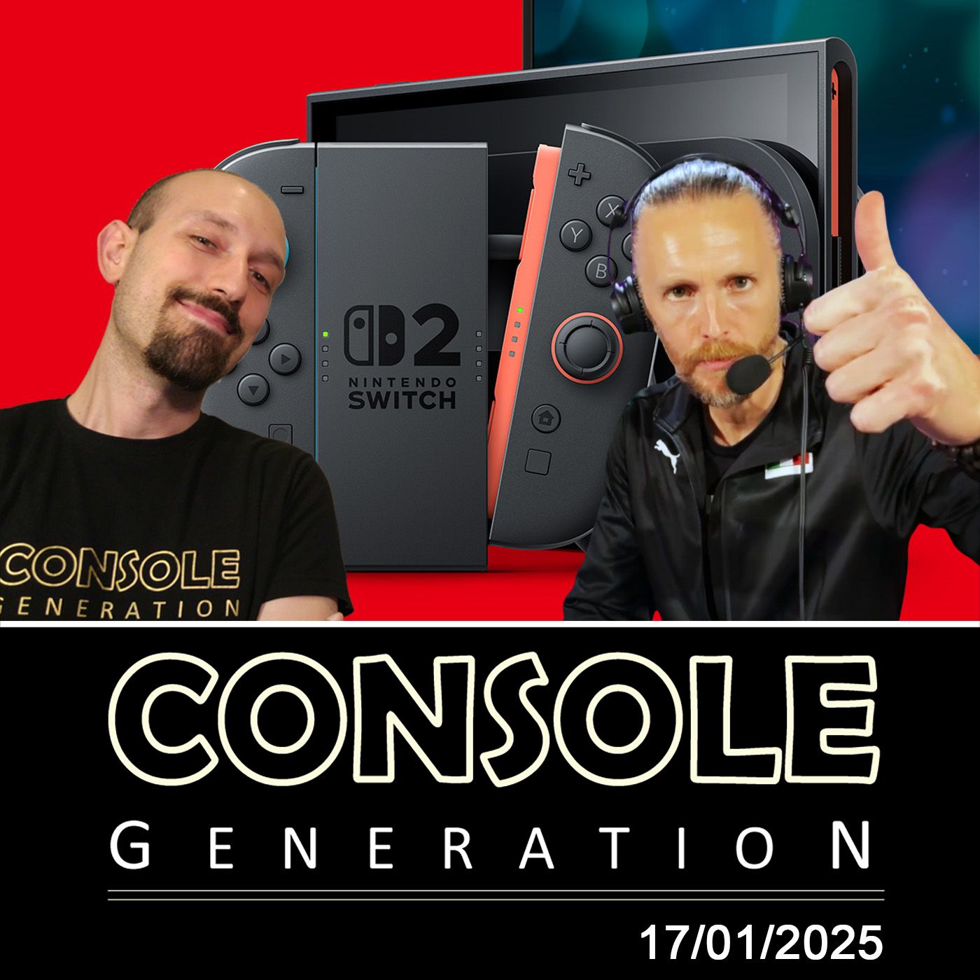 Switch 2: troppo spazio ai leak? con Simone Milone / News della settimana - CG Live 17/01/2025 episode artwork